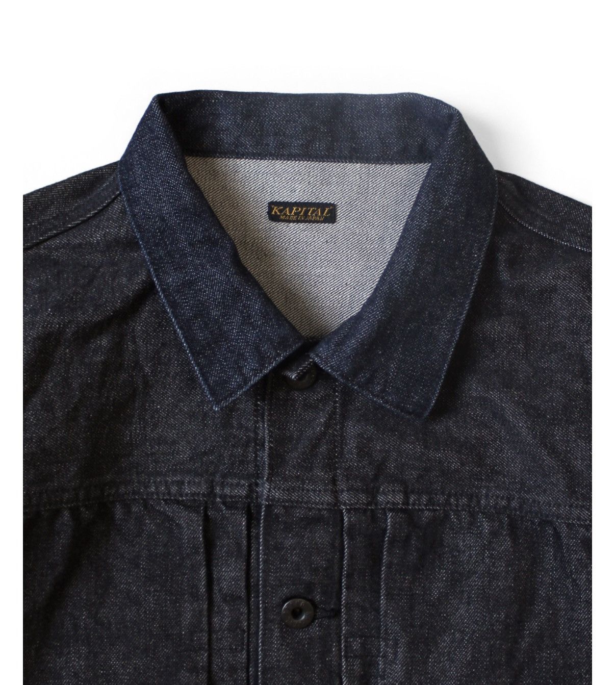 Kapital Kapital 14oz Black Denim 1ST Jacket SIZE 3 Size US L / EU 52-54 / 3 - 3 Thumbnail