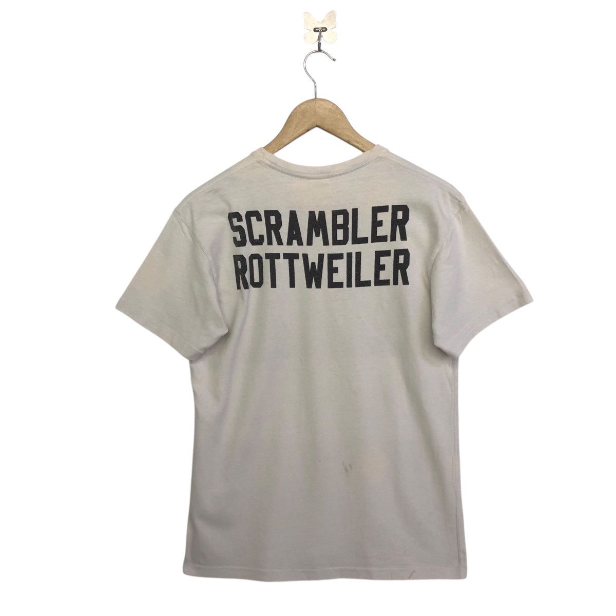 Japanese Brand Rottenwieler Scrambler Grafiti Tshirt Size US M / EU 48-50 / 2 - 2 Thumbnail