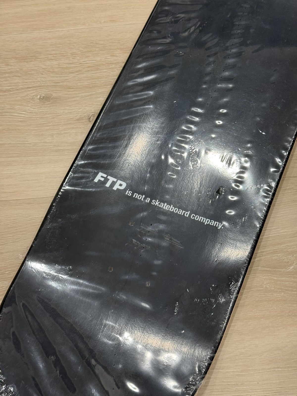Fuck The Population FTP Checkered Logo Skate Deck (2021) Size ONE SIZE - 6 Thumbnail