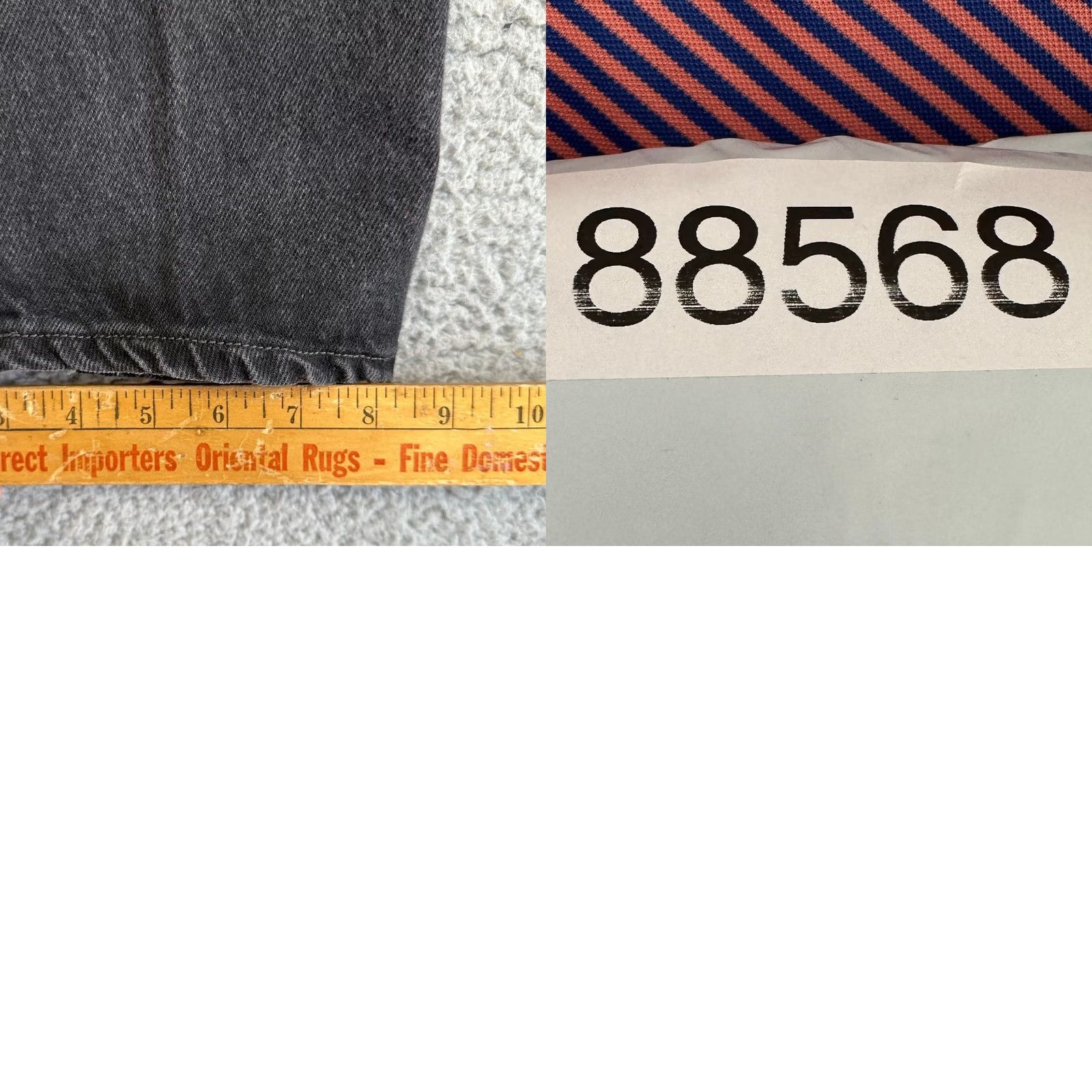 Levi's Levi's 550 Jeans Mens 38X30 Black Relaxed Fit Straight 5-Pocket Denim Cotton Zip Button N/A Size US 38 / EU 54 - 8 Thumbnail