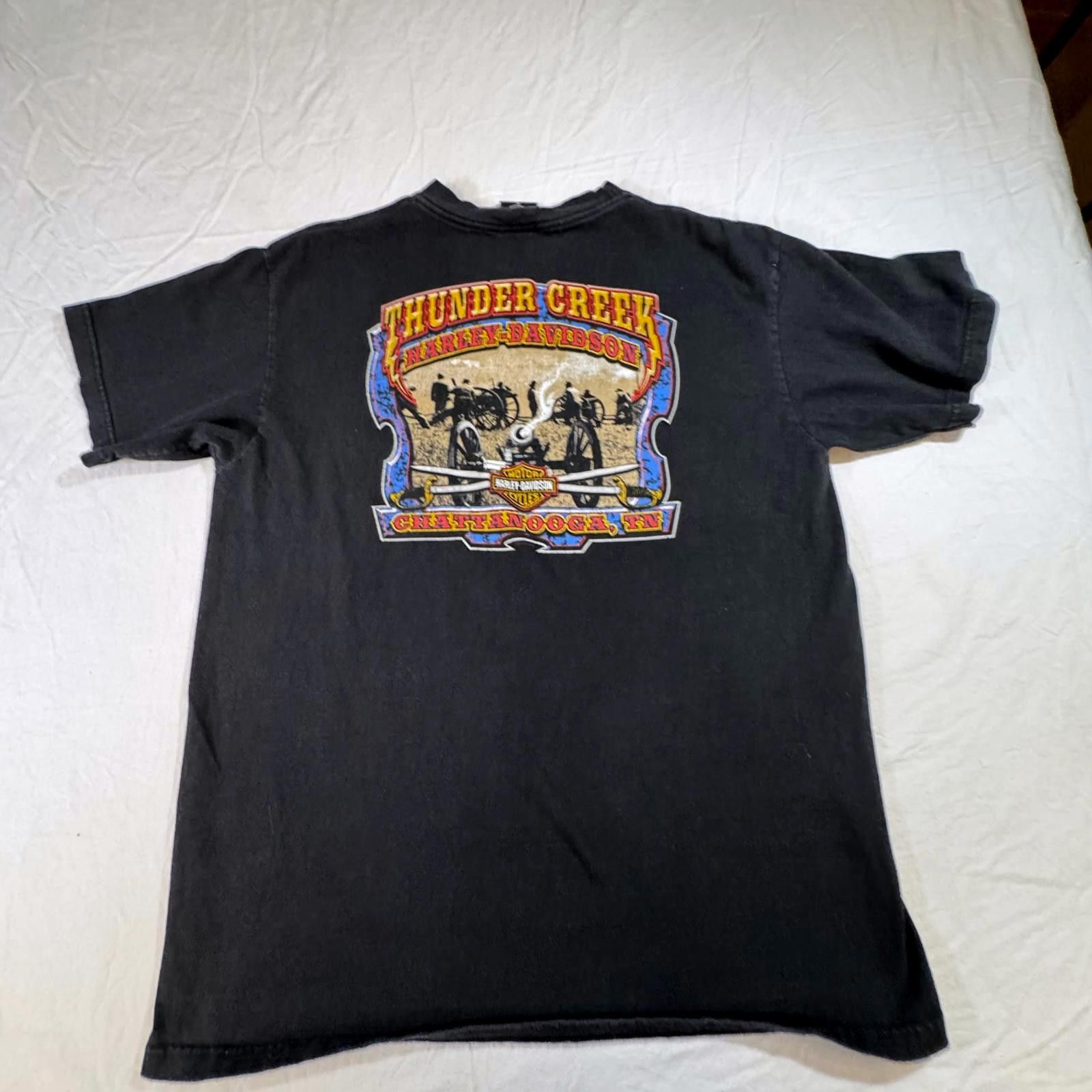 Harley Davidson Harley Davidson Shirt Men's XL Thunder Creek Double Sided Size US XL / EU 56 / 4 - 7 Thumbnail