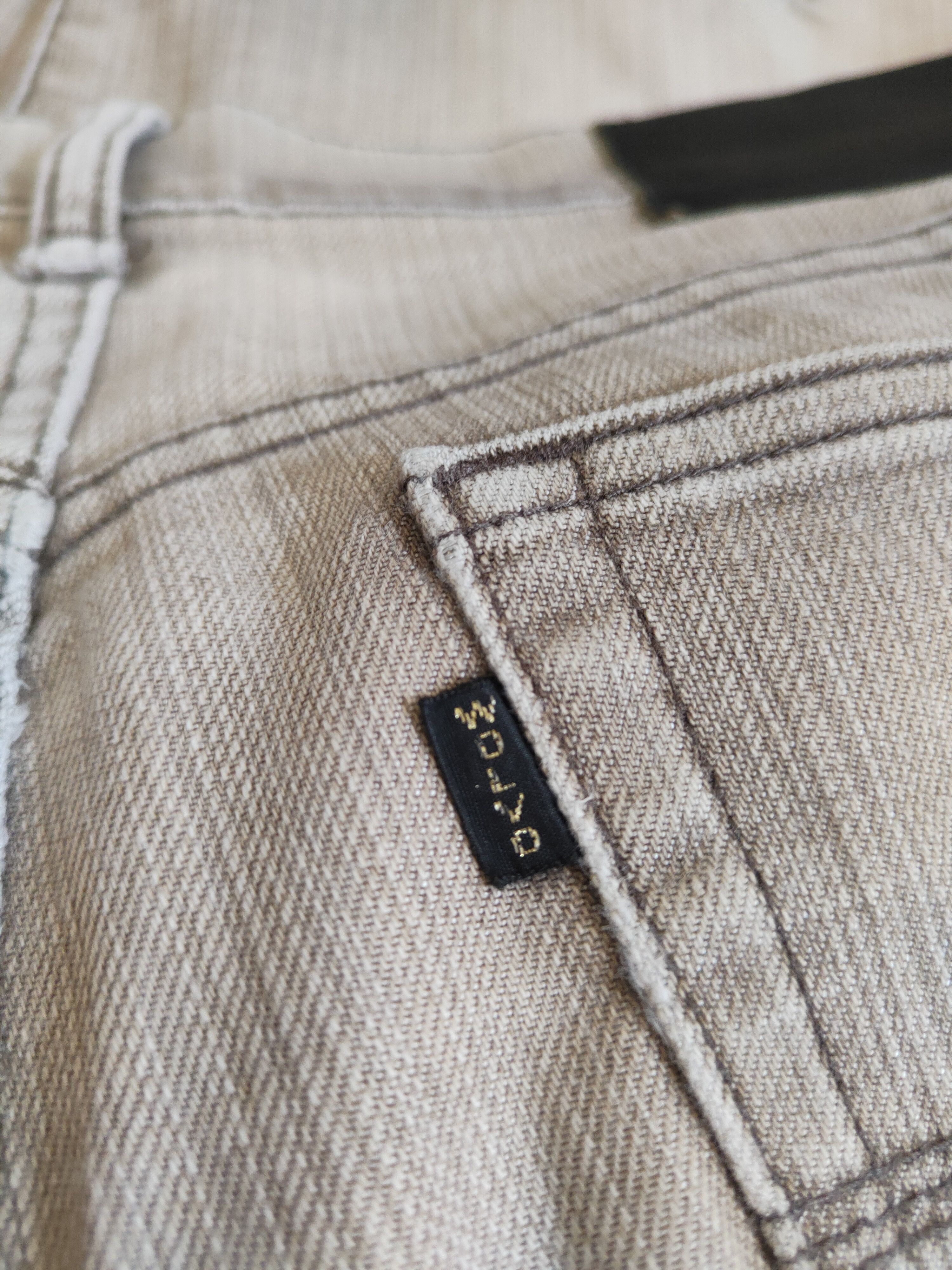 Japanese Brand Vintage Wolvo Faded Dark Brown Distressed Denim Pants N#S45 Size US 33 - 14 Thumbnail