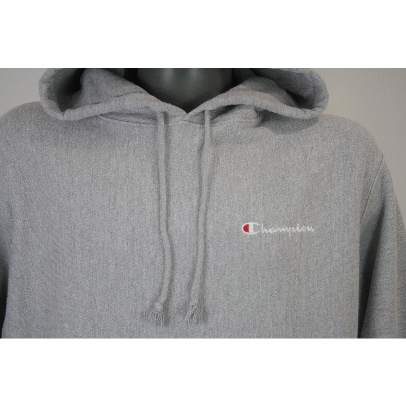 Champion × Vintage Champion Reverse Weave Hoodie Gray Pullover Sweatshirt Size US L / EU 52-54 / 3 - 2 Thumbnail