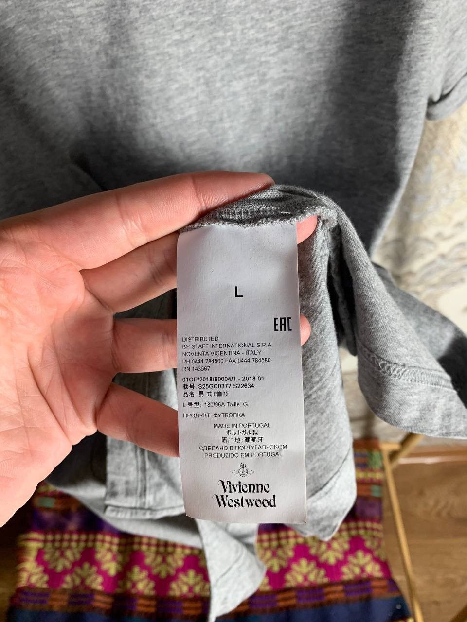 Vintage × Vivienne Westwood VERY RARE VIVIENNE WESTWOOD ITALIAN DESIGNER T-SHIRT Y2K 90s Size US L / EU 52-54 / 3 - 5 Thumbnail