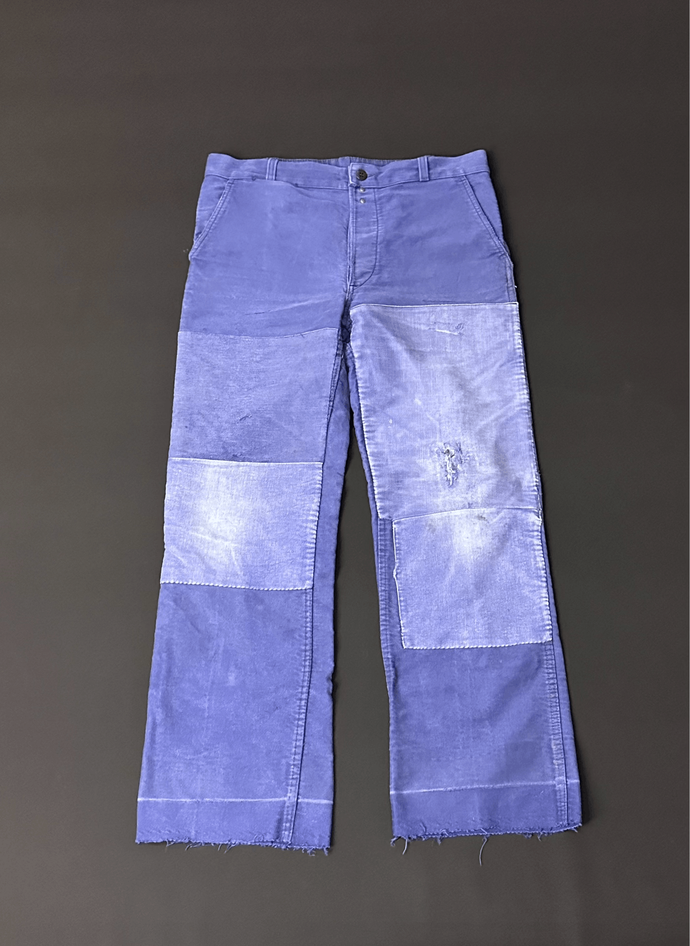 Vintage Vintage 50s Chrome Hearts French Workwear Moleskin Pants Size US 31 - 1 Thumbnail