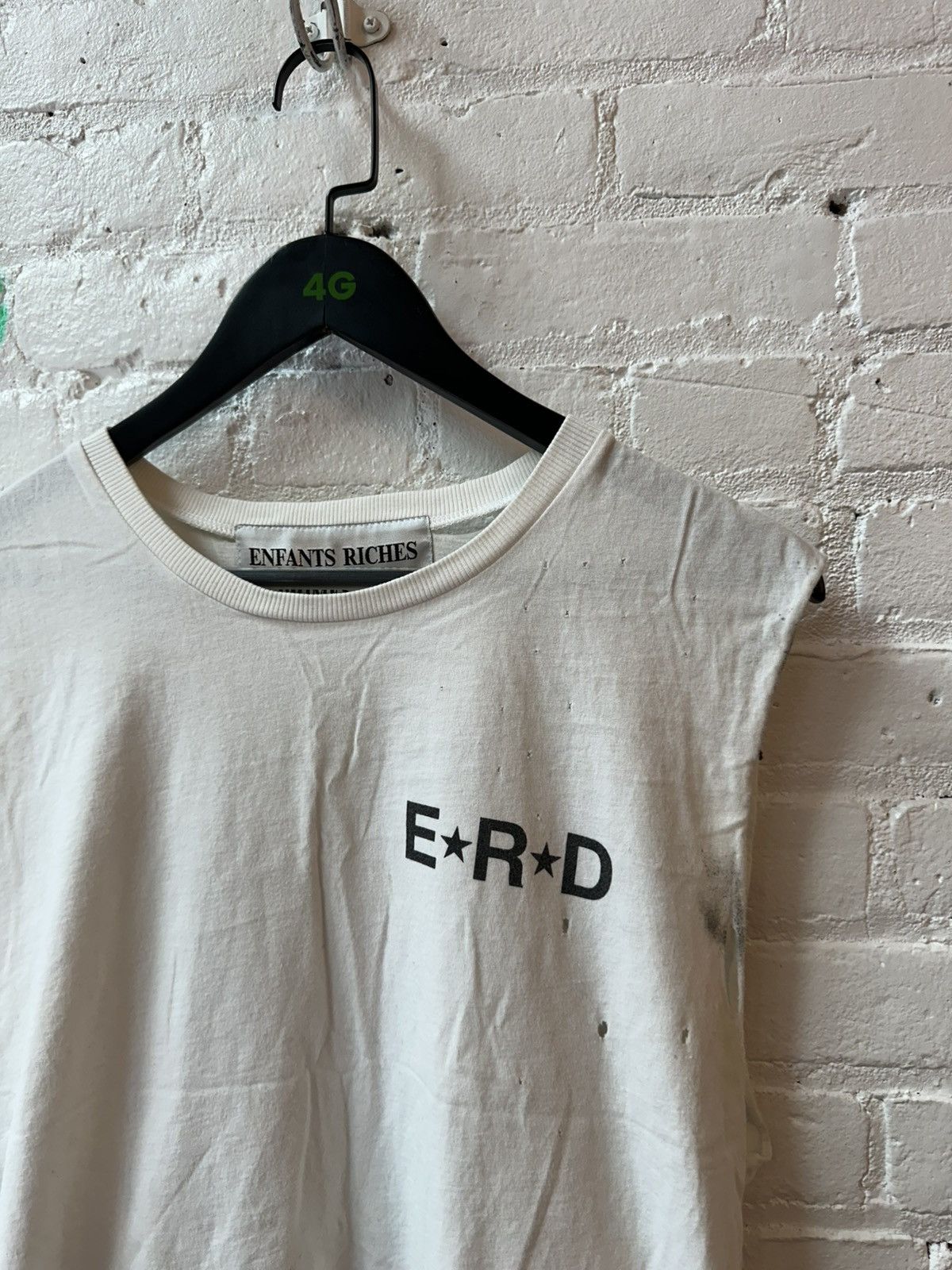 Enfants Riches Deprimes Thrashed ERD Muscle Shirt Size US S / EU 44-46 / 1 - 4 Thumbnail