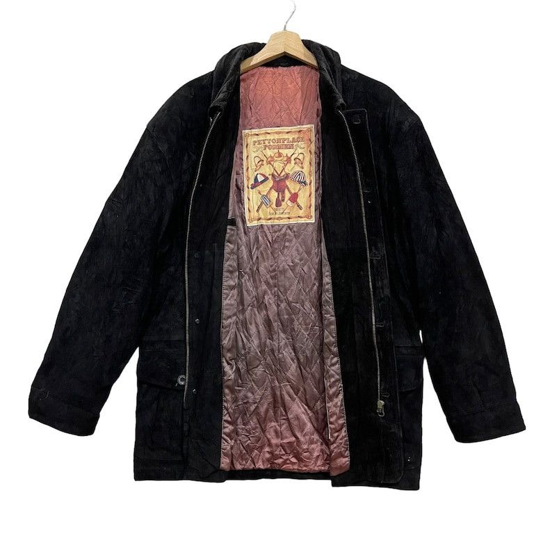 PPFM PPFM Suede Leather Jacket Size US L / EU 52-54 / 3 - 2 Thumbnail