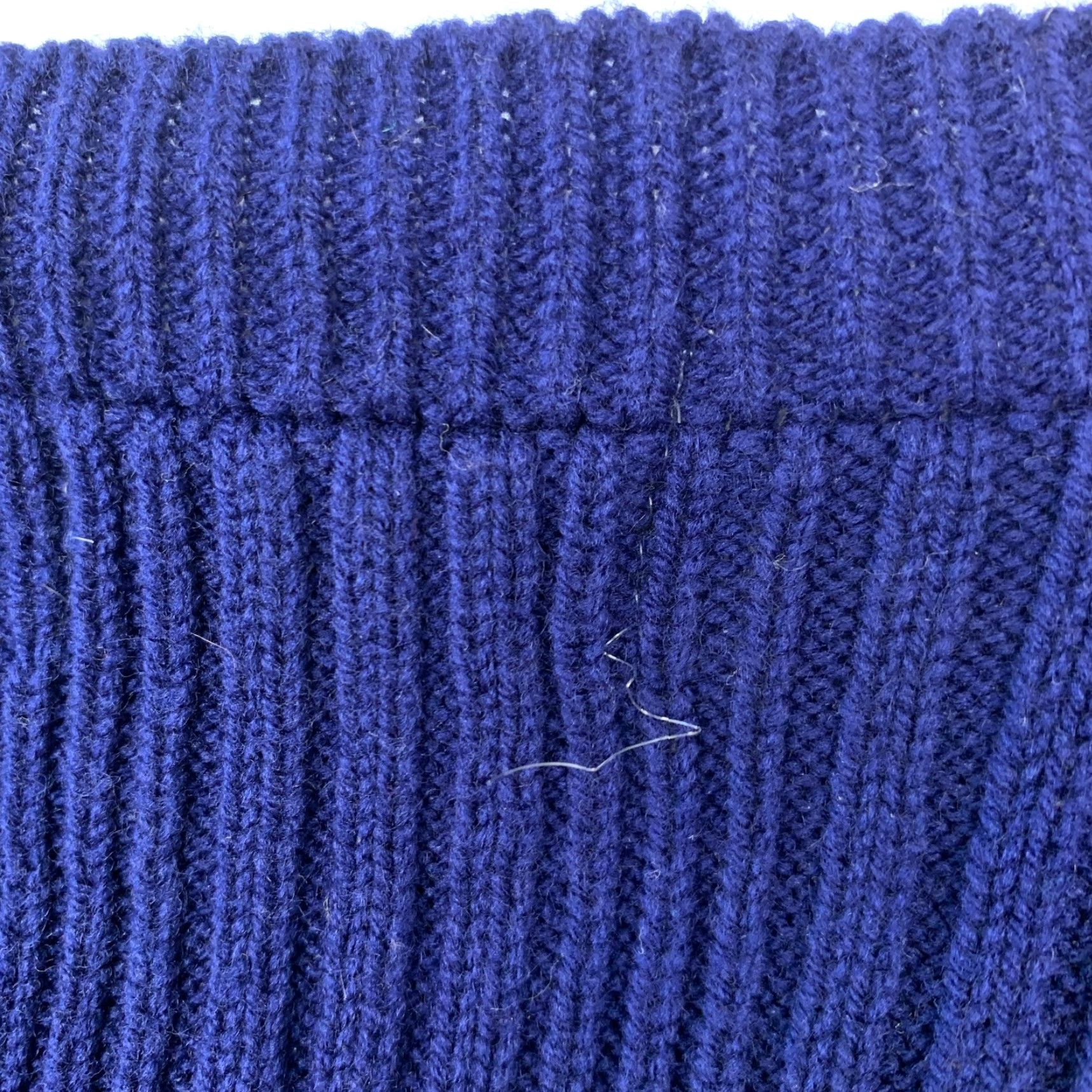 JCPenney VINTAGE JcPenney Blue Acrylic Ribbed Knit Sweater Vest Mens Large Shirt Size US L / EU 52-54 / 3 - 4 Thumbnail