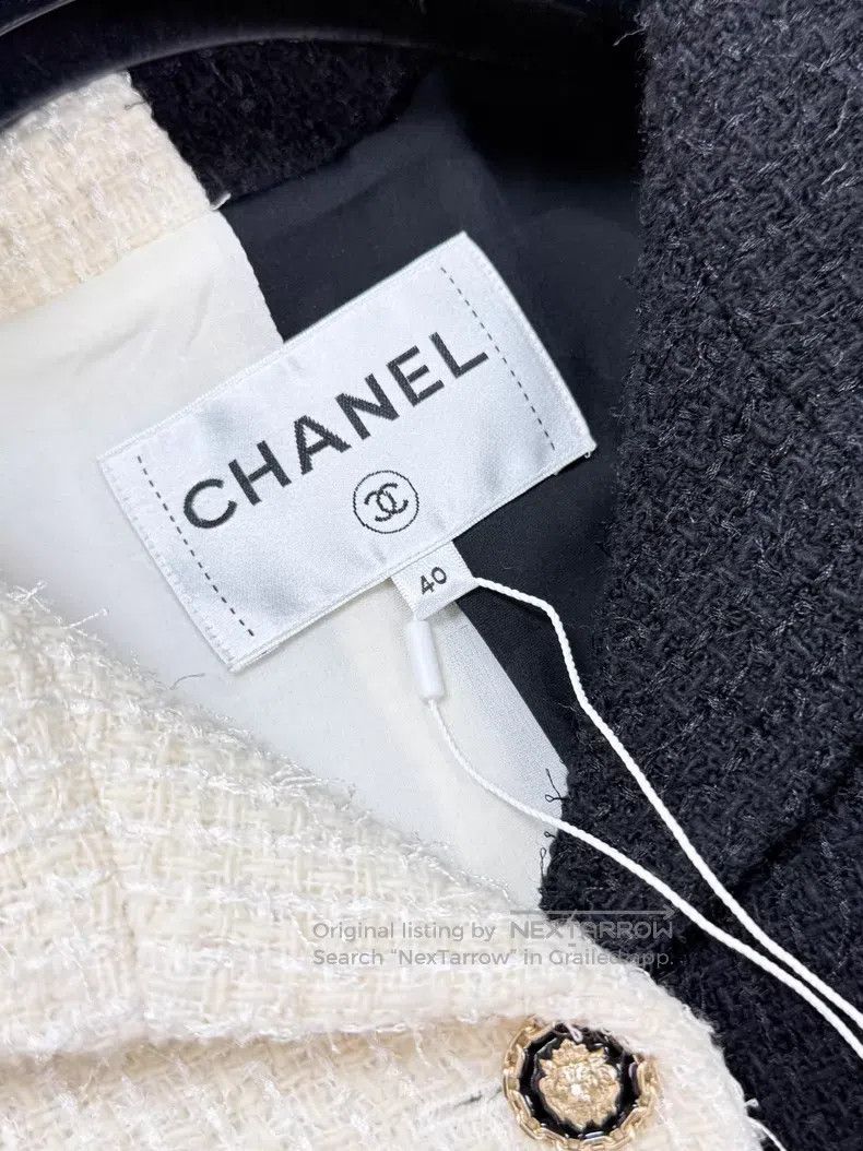 Chanel Chanel Tweed woven long-sleeved jacket Size S / US 4 / IT 40 - 5 Thumbnail