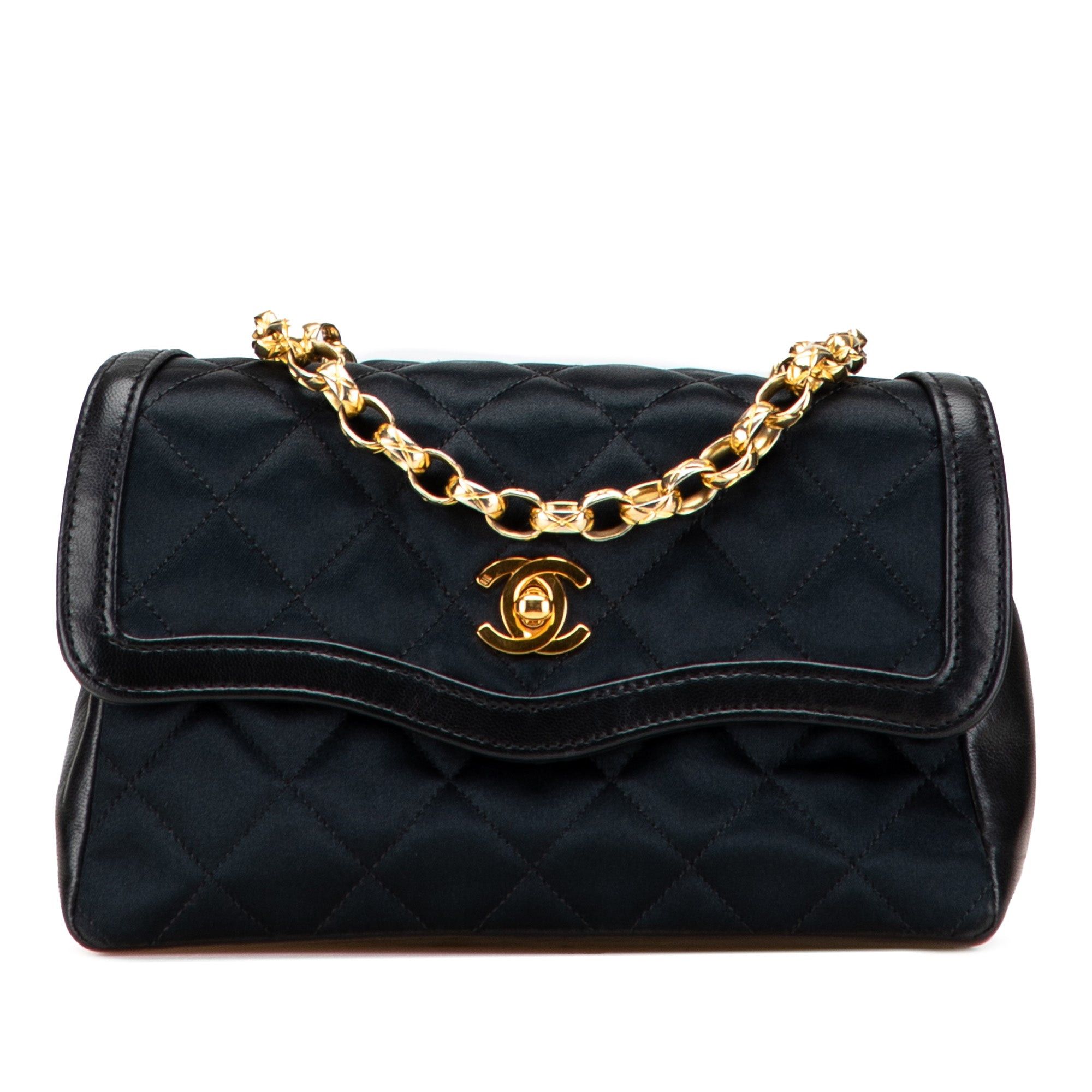 Chanel CC Quilted Satin Bijoux Chain Single Flap Size ONE SIZE - 1 Thumbnail