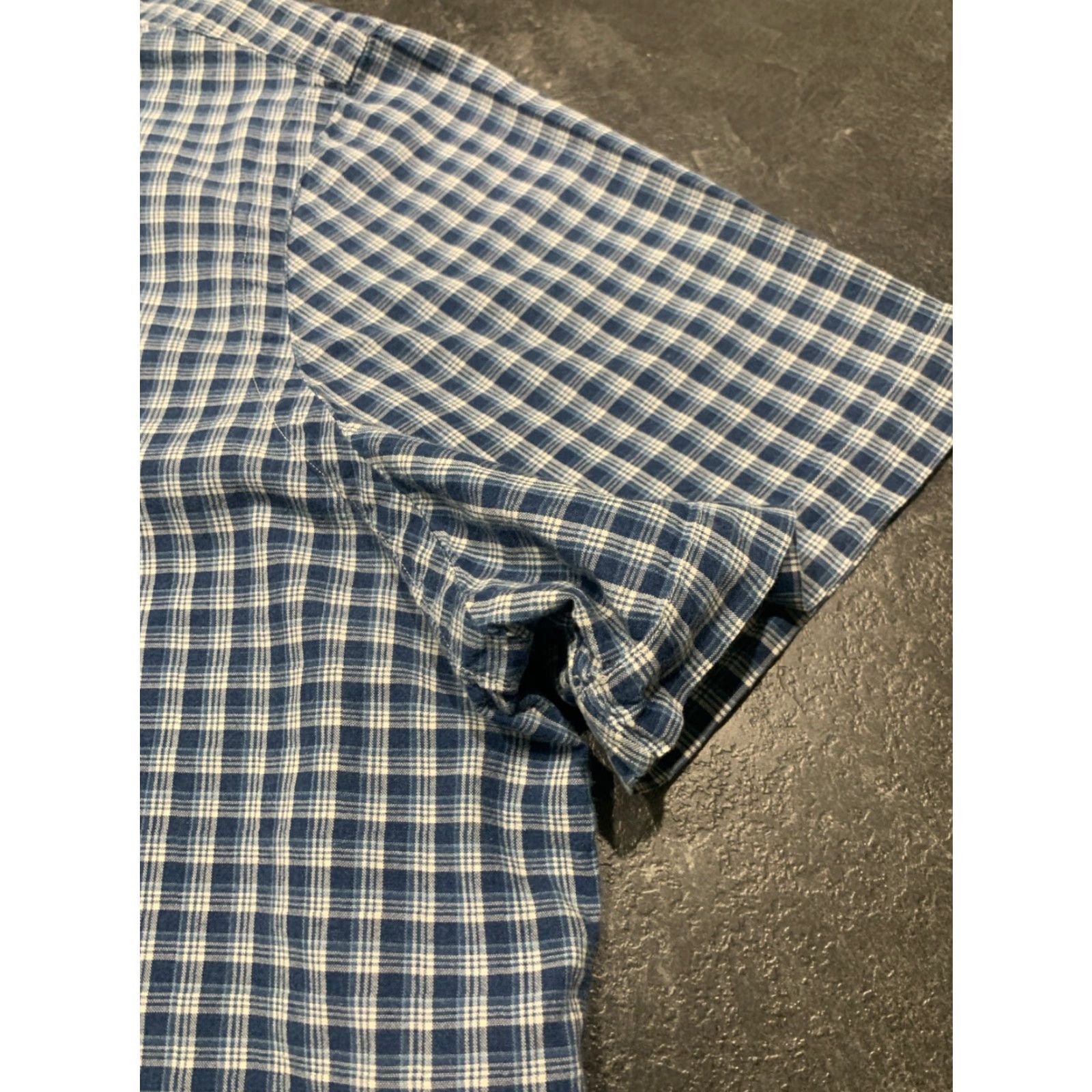 Polo Ralph Lauren Polo Ralph Lauren Vintage Button-Up Shirt Blue Plaid Short Sleeve Men's 2XL Size US XXL / EU 58 / 5 - 3 Thumbnail
