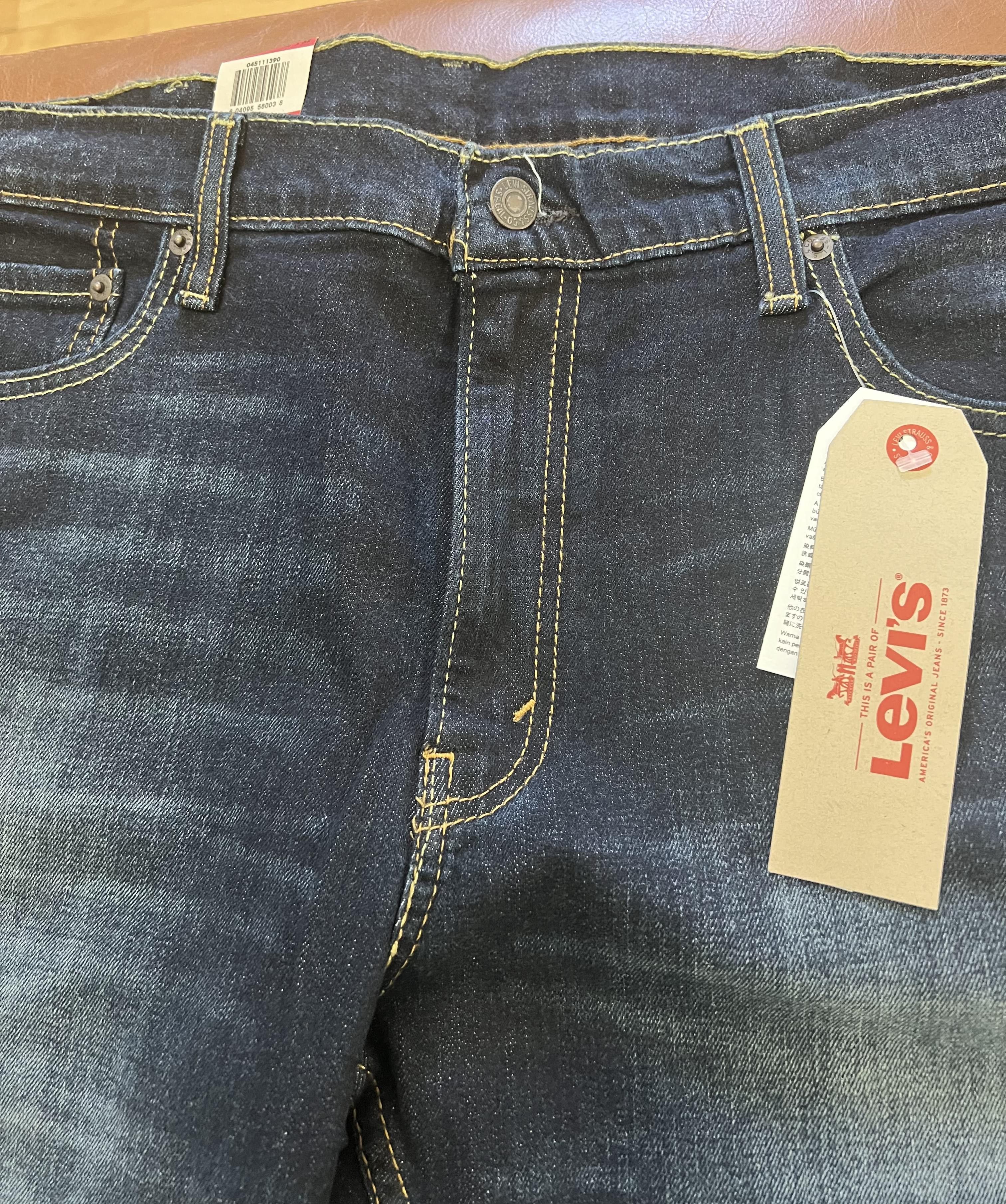 Levi's Levi's 511 Slim Dark Wash Jeans NWT 38x32 Size US 38 / EU 54 - 6 Thumbnail