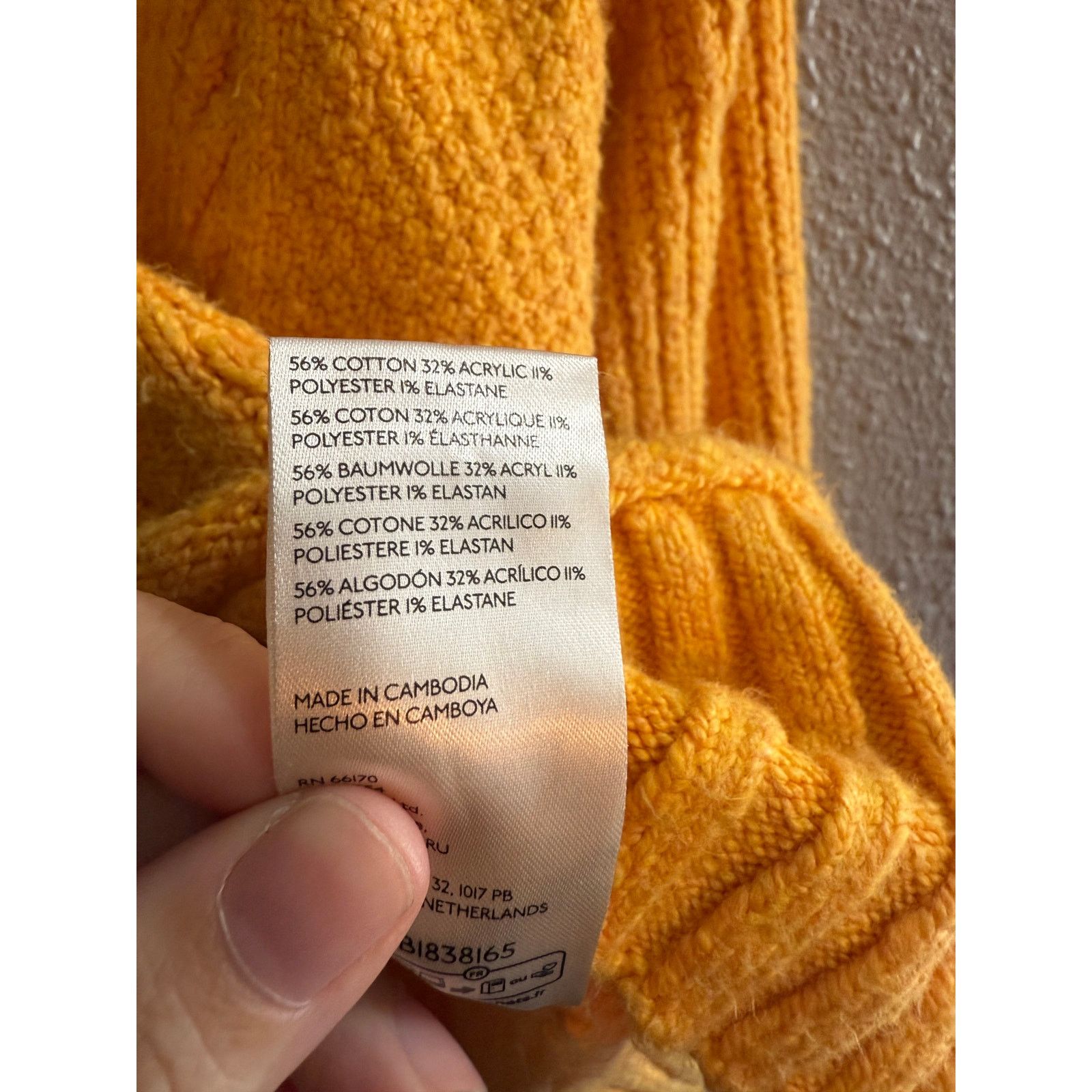 Anthropologie Maeve Anthropologie Oversized Tillie V-Neck Sweater Size Med Size M / US 6-8 / IT 42-44 - 6 Thumbnail