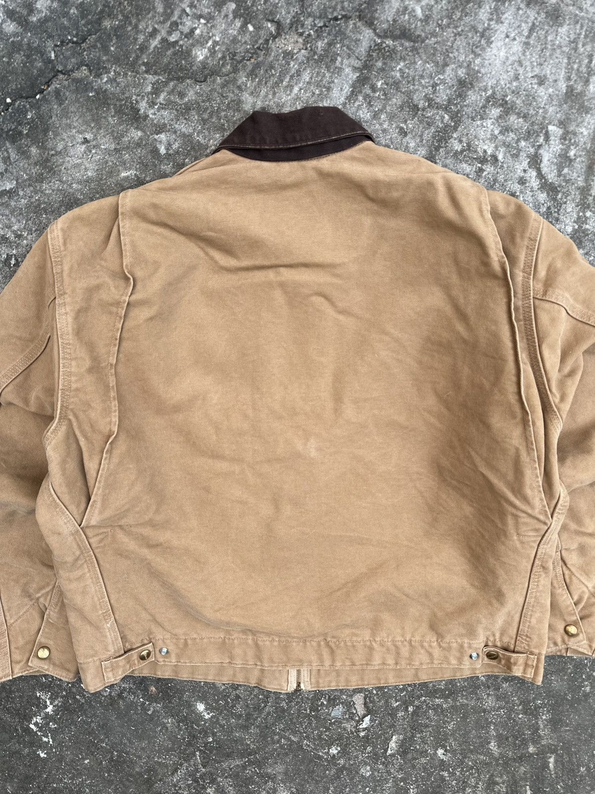 Carhartt Rare! Crazy Vintage Y2K Carhartt Detroit Jacket J97 CML Size US XL / EU 56 / 4 - 8 Thumbnail