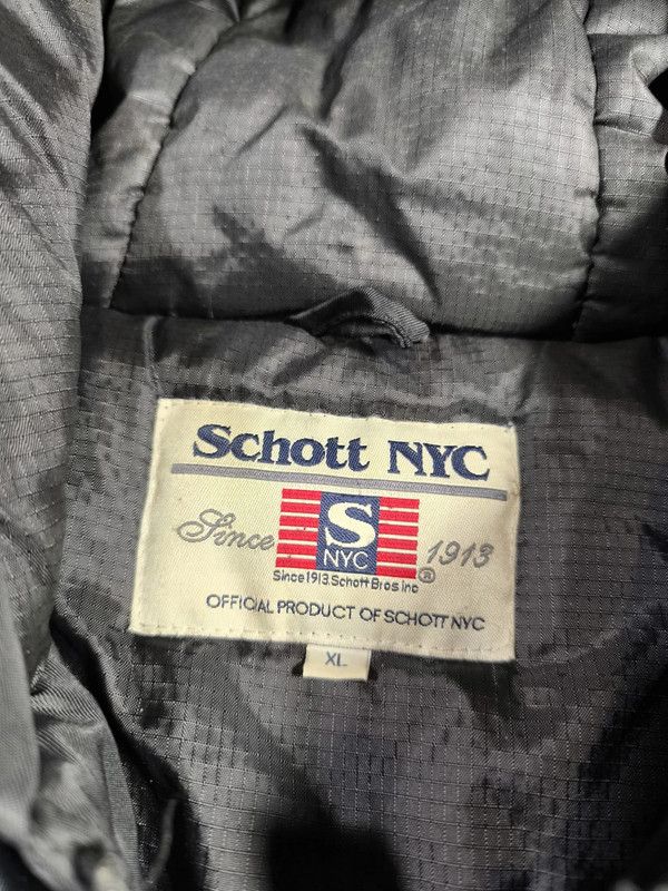 Schott × Vintage schott nyc parka jacket oversize XL Size US XL / EU 56 / 4 - 6 Thumbnail