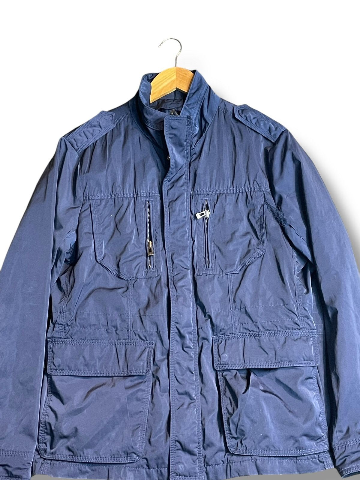 Japanese Brand × Vintage Pat x Japanese Brand Windbreaker Jacket Men (26) Size US M / EU 48-50 / 2 - 2 Thumbnail