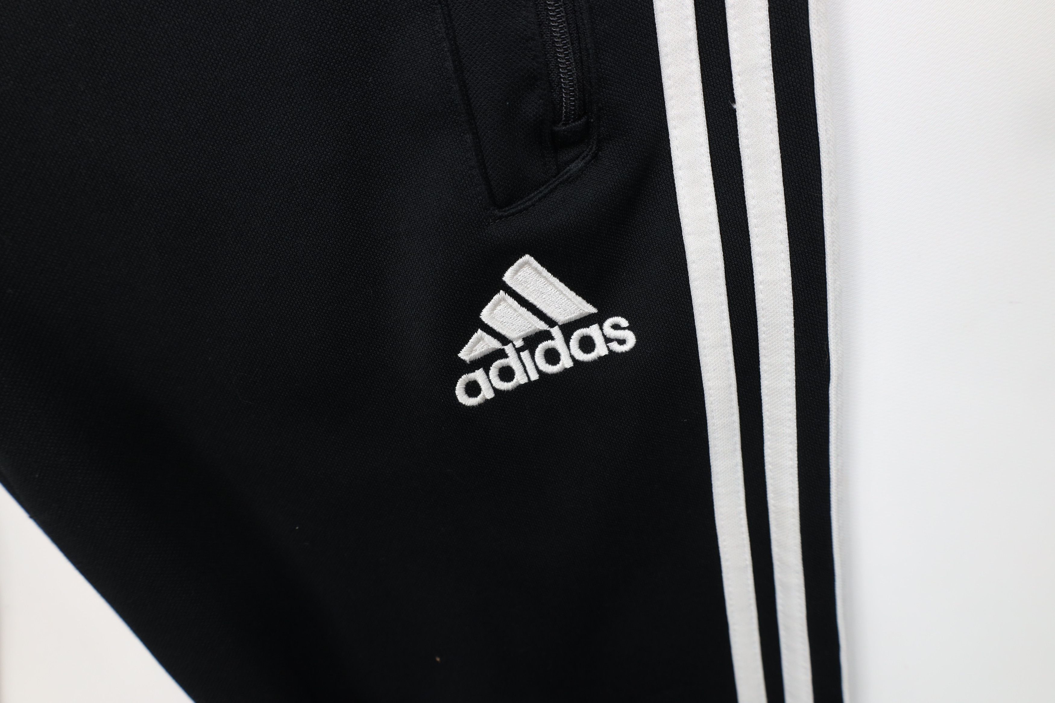 Adidas Vintage Y2K Adidas Soccer Warm Up Sweatpants Pants Black Size US 32 / EU 48 - 6 Thumbnail