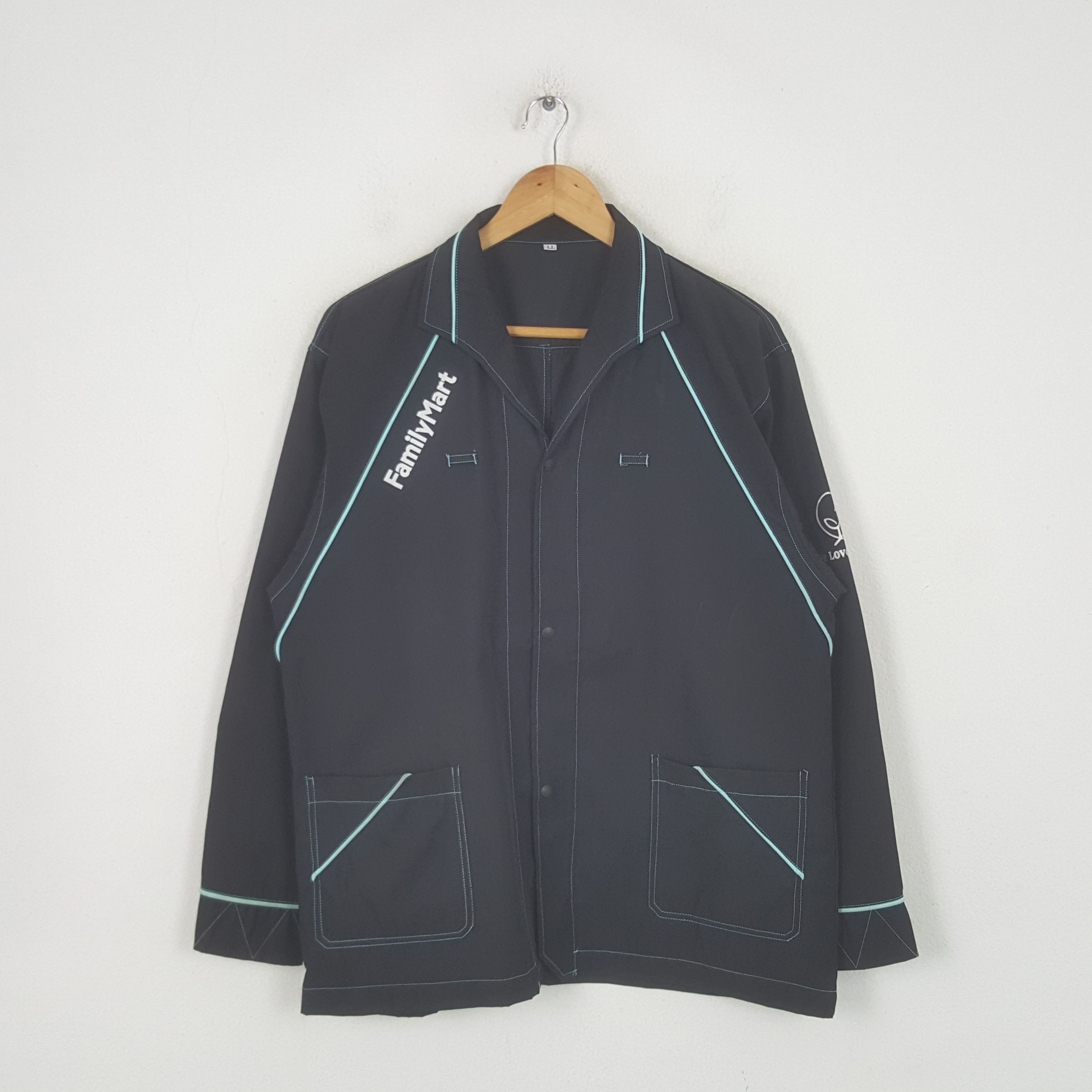 Japanese Brand Vintage Family Mart Japanese Uniform Jacket C294N43 Size US L / EU 52-54 / 3 - 1 Thumbnail