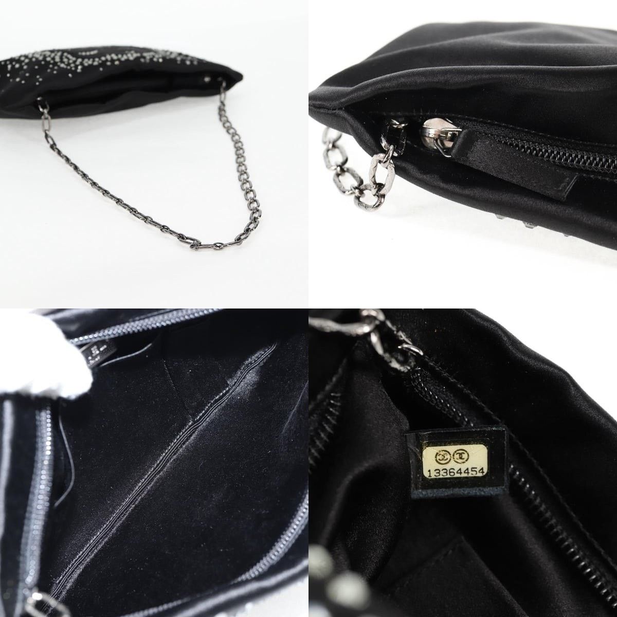 Chanel Chanel Camellia Rhinestone Chain Accessory Pouch Size ONE SIZE - 4 Thumbnail