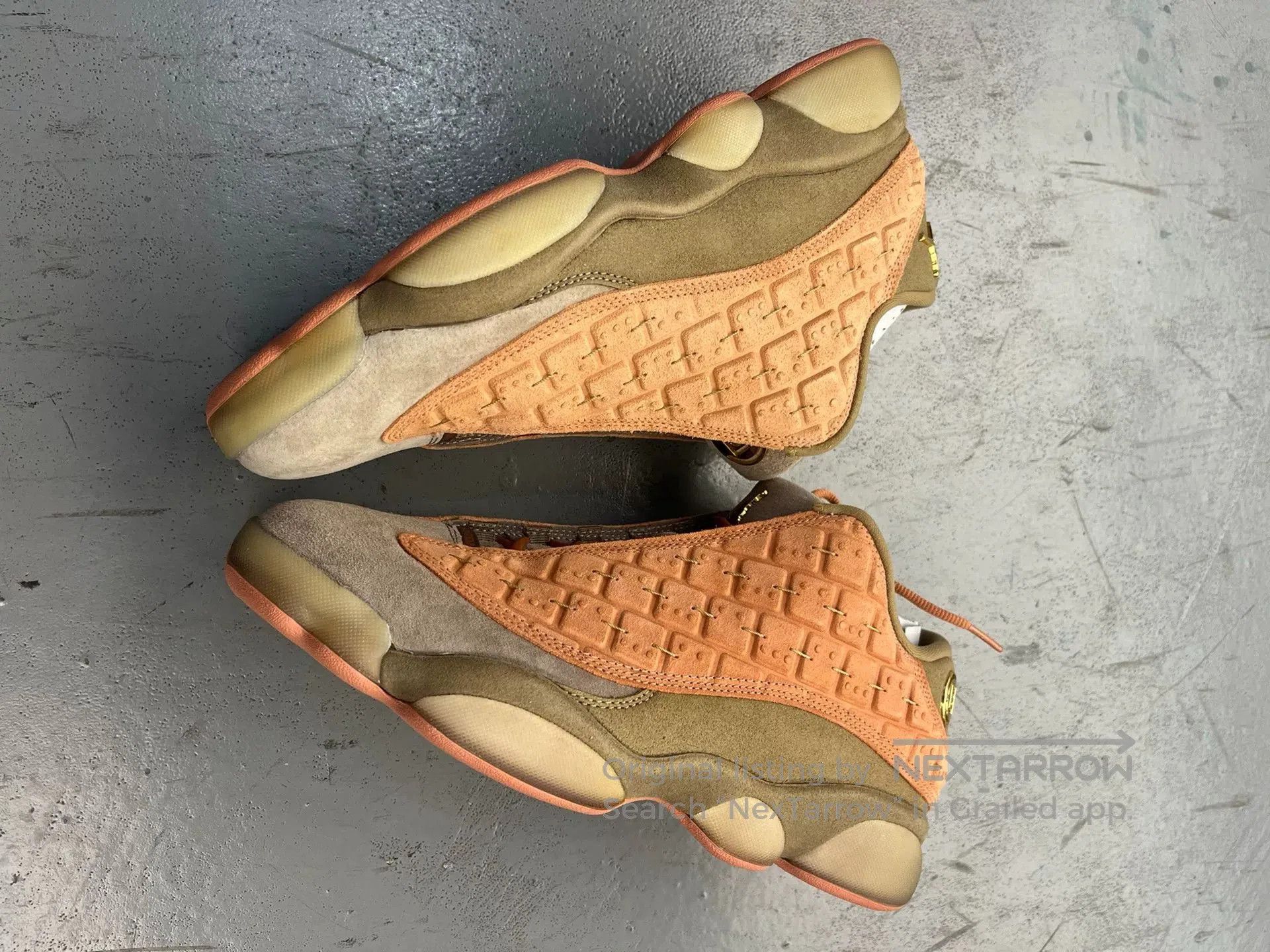 CLOT Nike Air Jordan 13 Clot Terracotta. Size US 10 / EU 43 - 2 Thumbnail