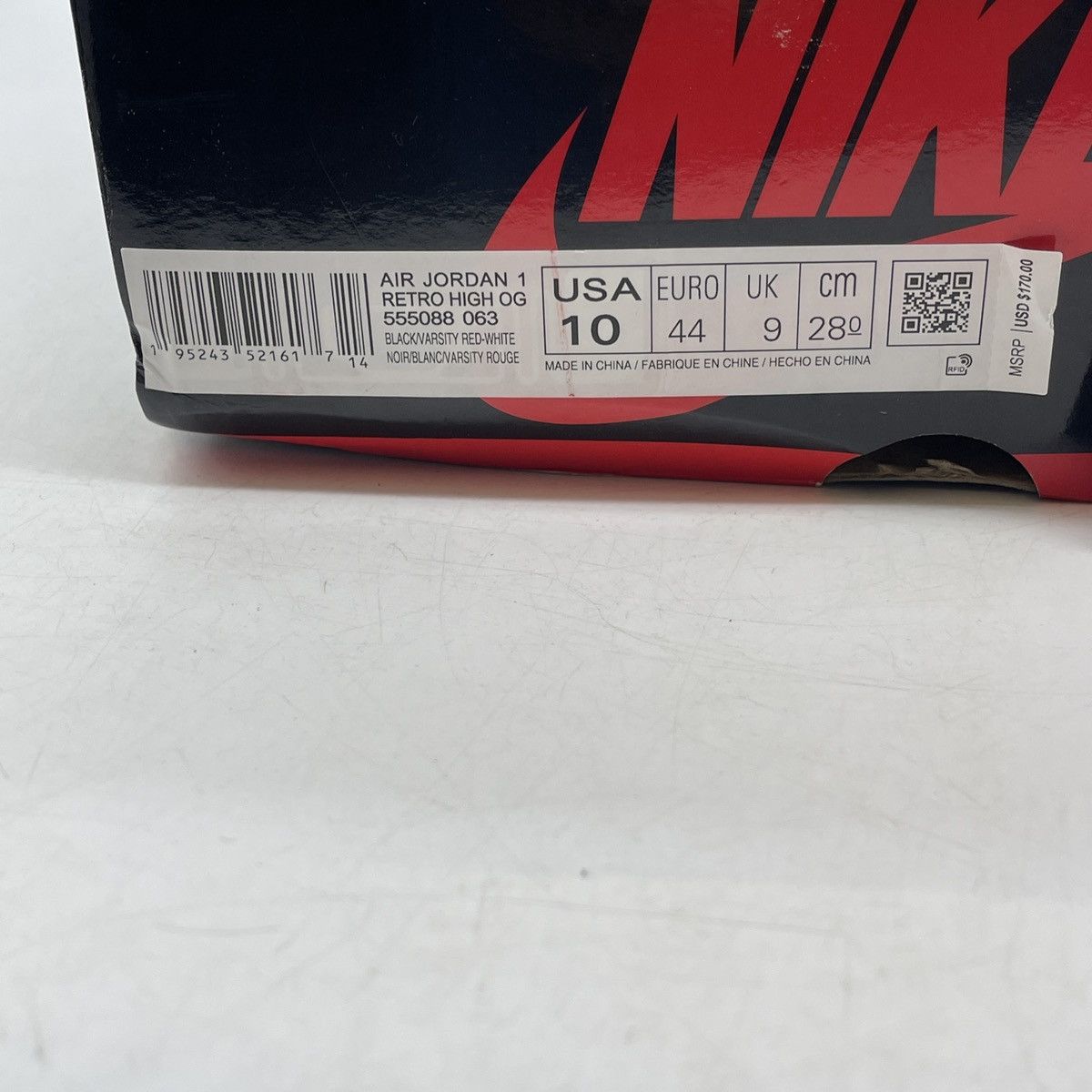 Jordan Brand Air Jordan 1 patent bred Size US 10 / EU 43 - 9 Thumbnail