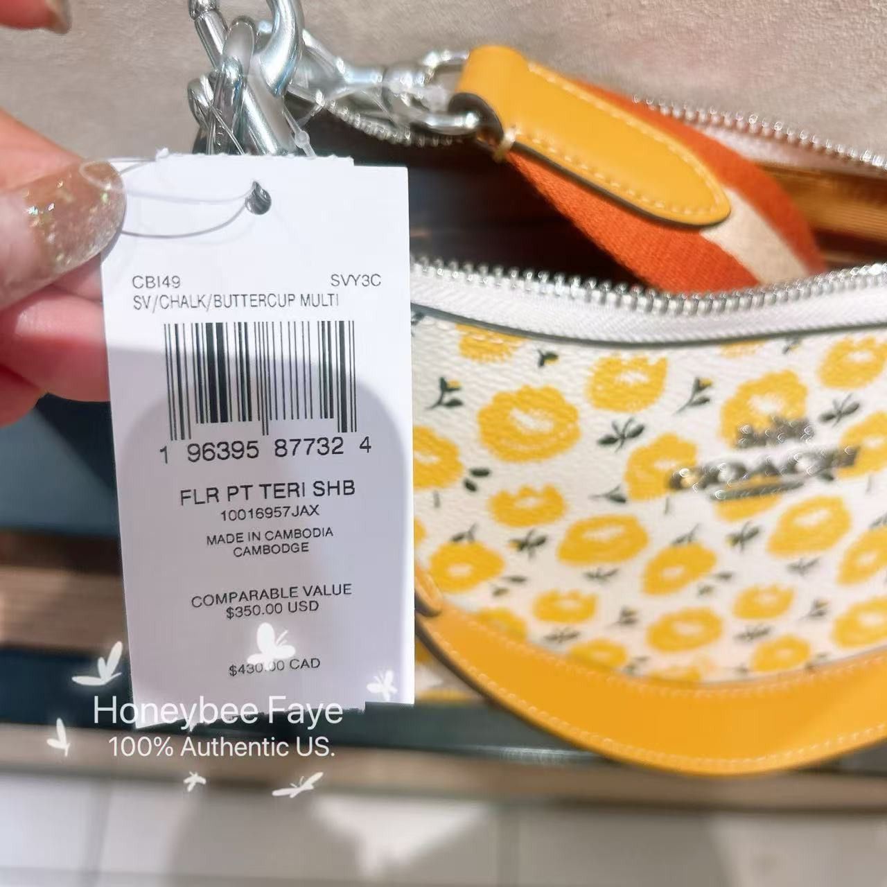 Coach Teri Shoulder Bag With Floral Print CBI49 Size ONE SIZE - 7 Thumbnail