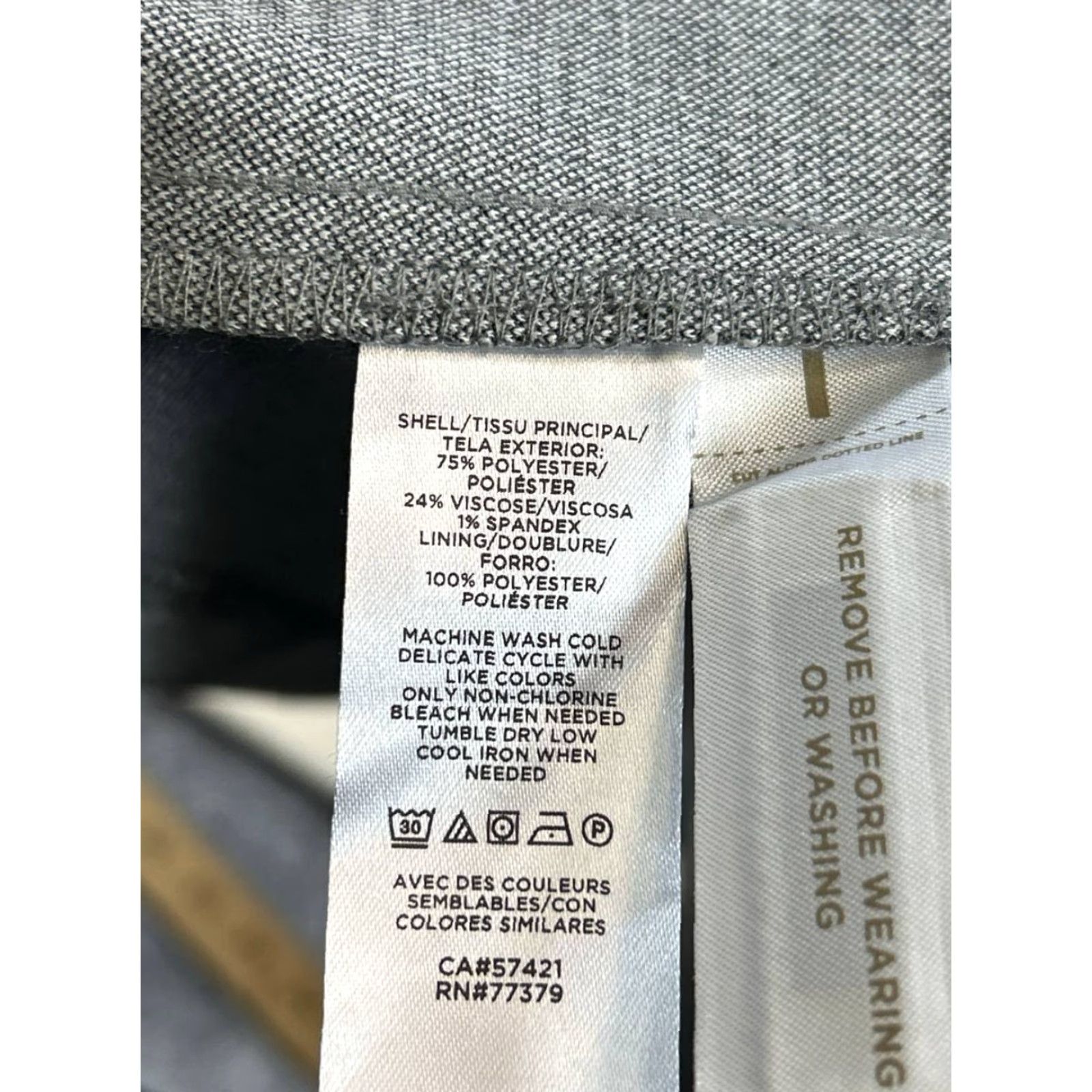 Ann Taylor Ann Taylor Dress Womens 14 Gray Blouson New Size XL / US 12-14 / IT 48-50 - 5 Thumbnail
