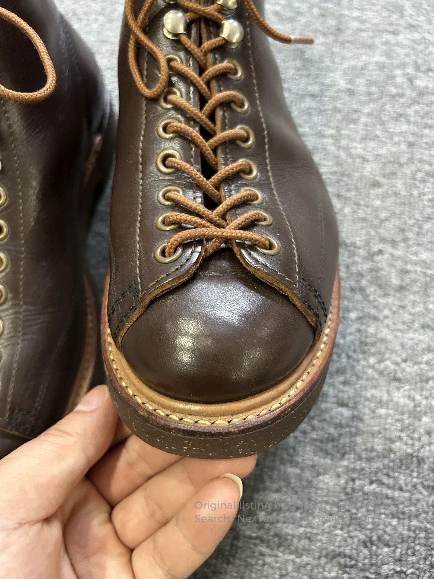 The Real McCoy's Real McCoy Short Boots in Brown. Size US 7.5 / EU 40-41 - 2 Thumbnail