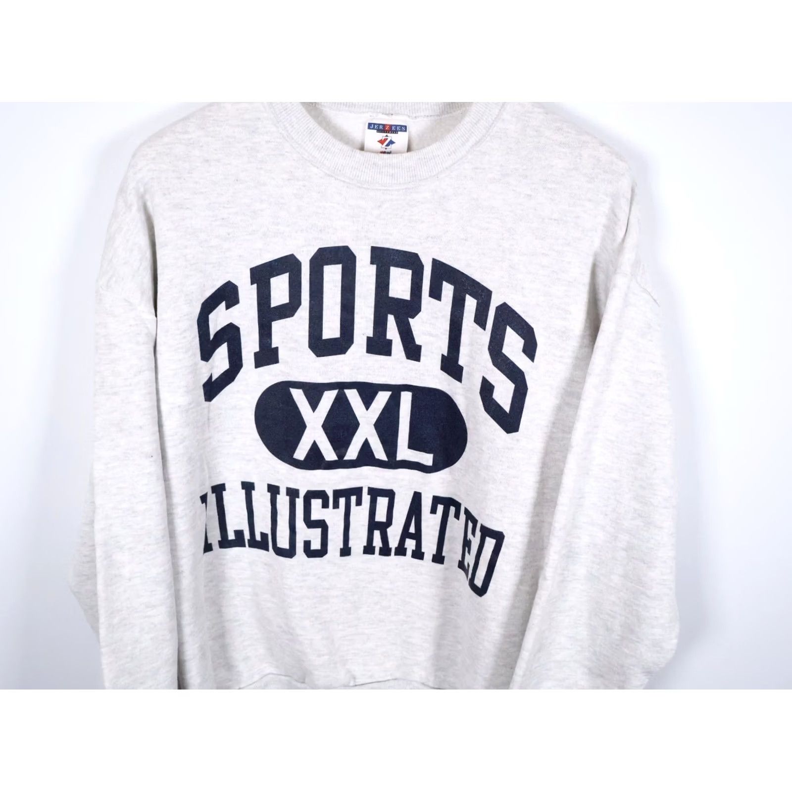 Jerzees VINTAGE 90s Sports Illustrated Sweatshirt Mens XL Heather Gray Jerzees 50/50 VTG Sweatshirt Mens XL Heather Gray Jerzees 50/50 VTG Size US XL / EU 56 / 4 - 4 Thumbnail