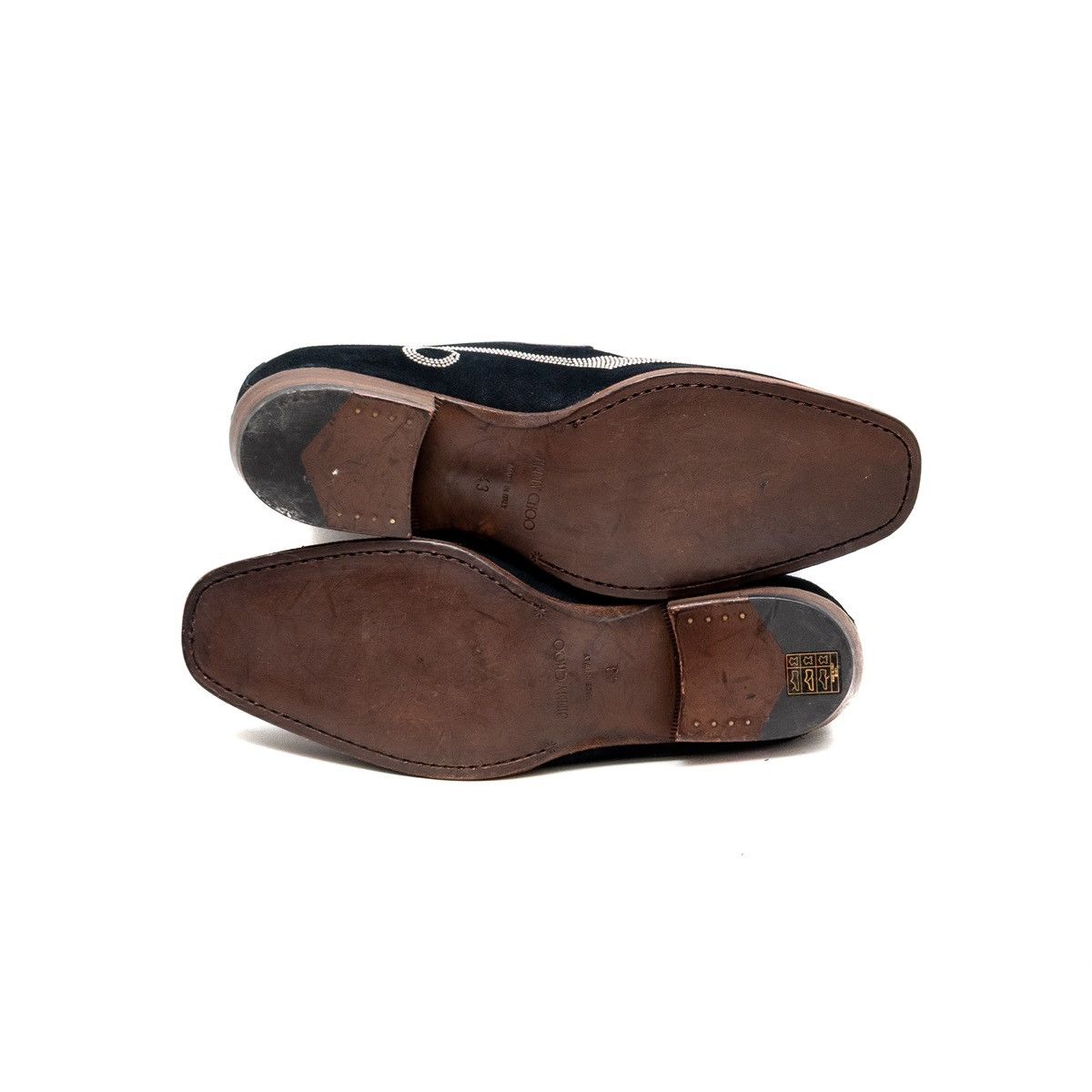Designer × Jimmy Choo Jimmy Choo Foxley Men’s Black Suede Tassel Loafers SzUS:10 Size US 10 / EU 43 - 6 Thumbnail