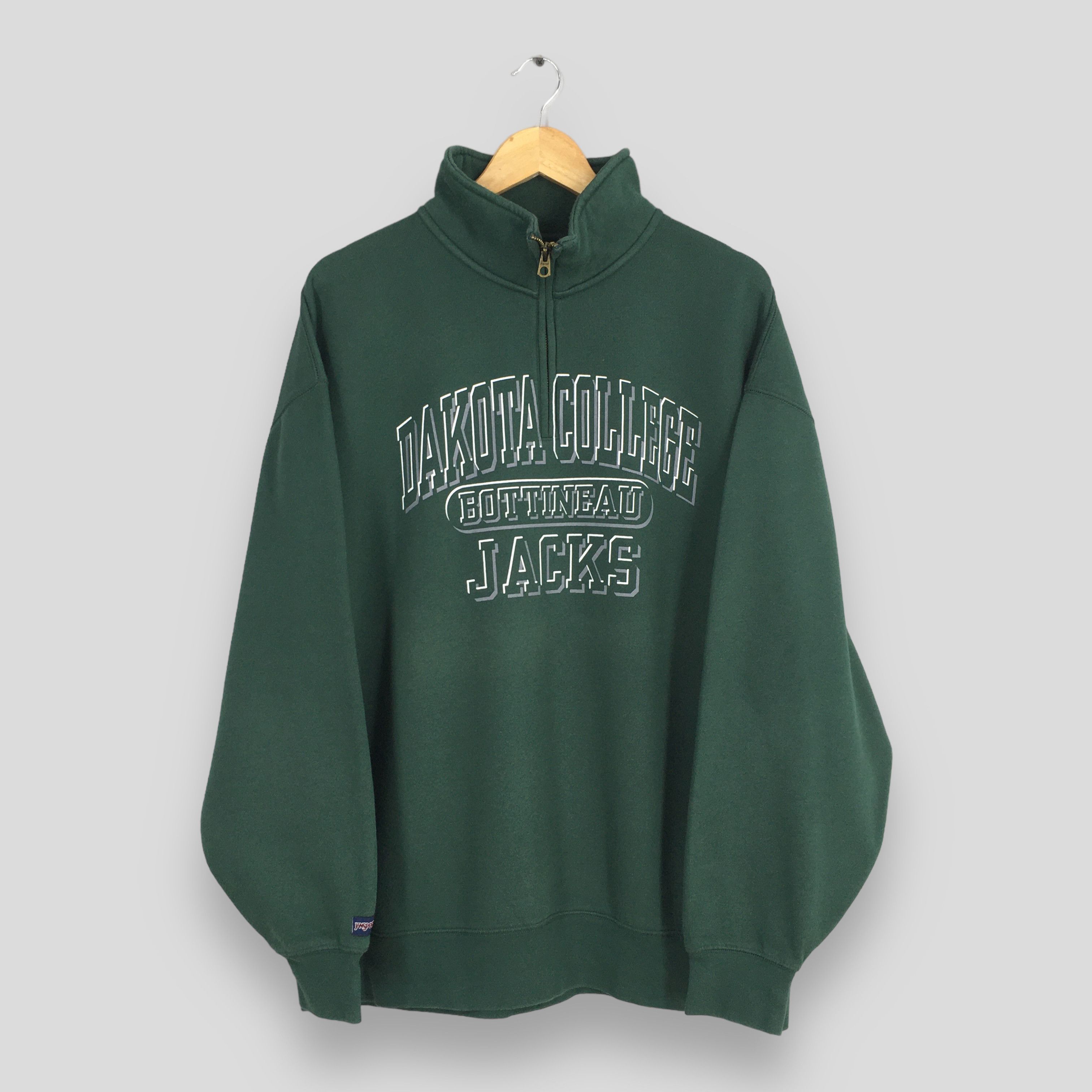 NCAA Vintage Dakota College Bottineau Jacks Sweatshirt XXLarge Size US XXL / EU 58 / 5 - 1 Thumbnail