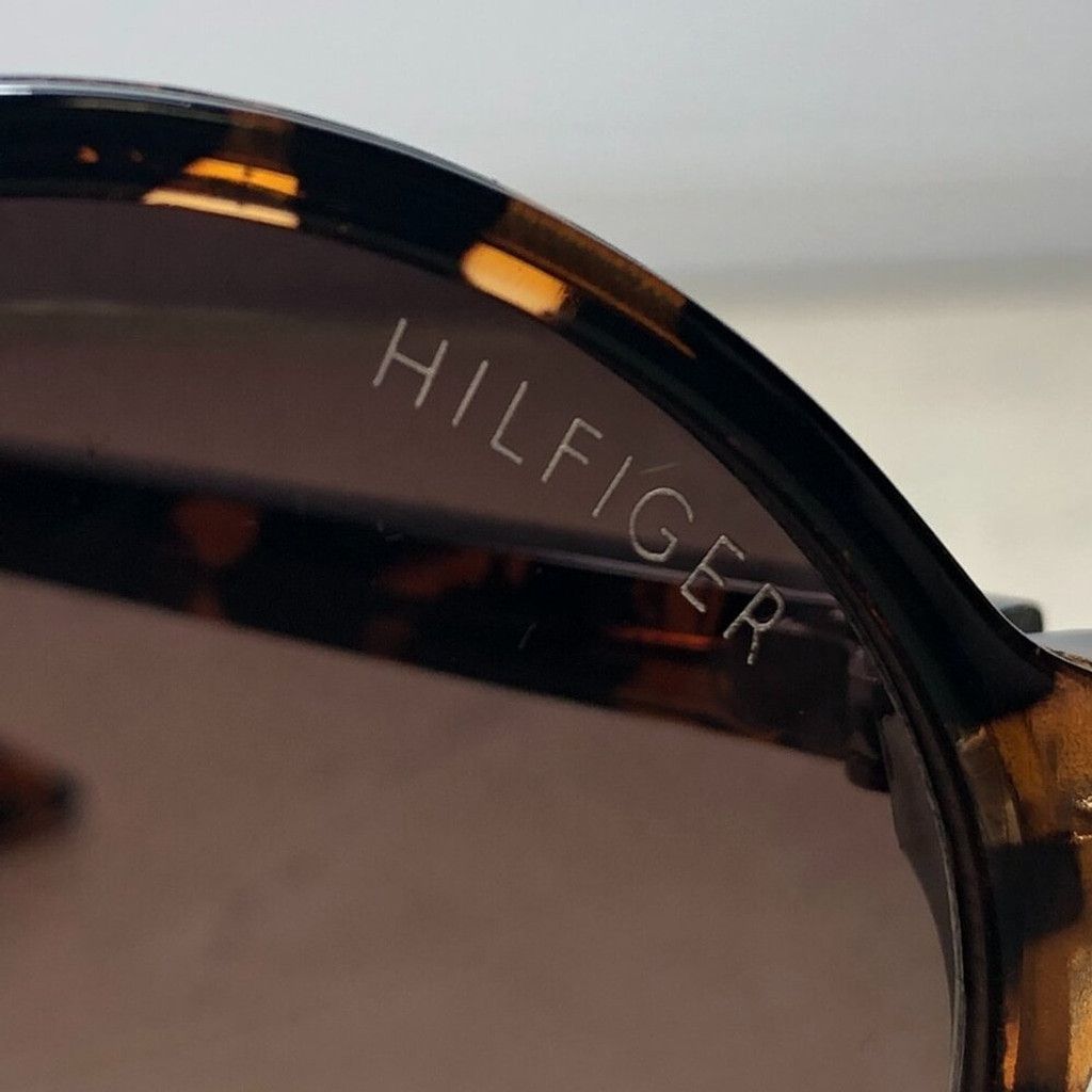 Tommy Hilfiger Tommy Hilfiger Round Aviator Tortoiseshell Sunglasses Size ONE SIZE - 4 Thumbnail