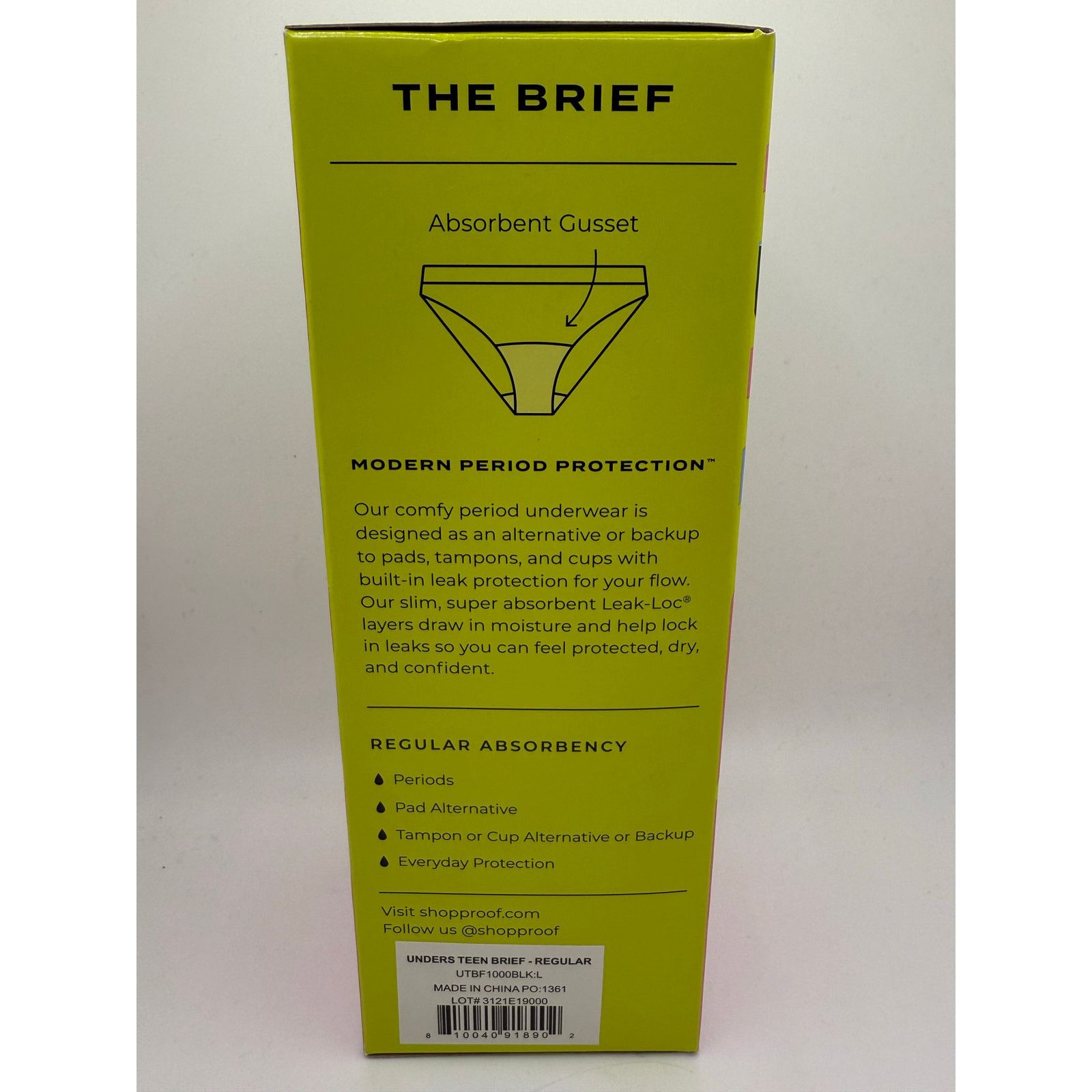 Other NEW Proof Unders Teen Period Underwear Size S 2pk Size ONE SIZE - 2 Thumbnail