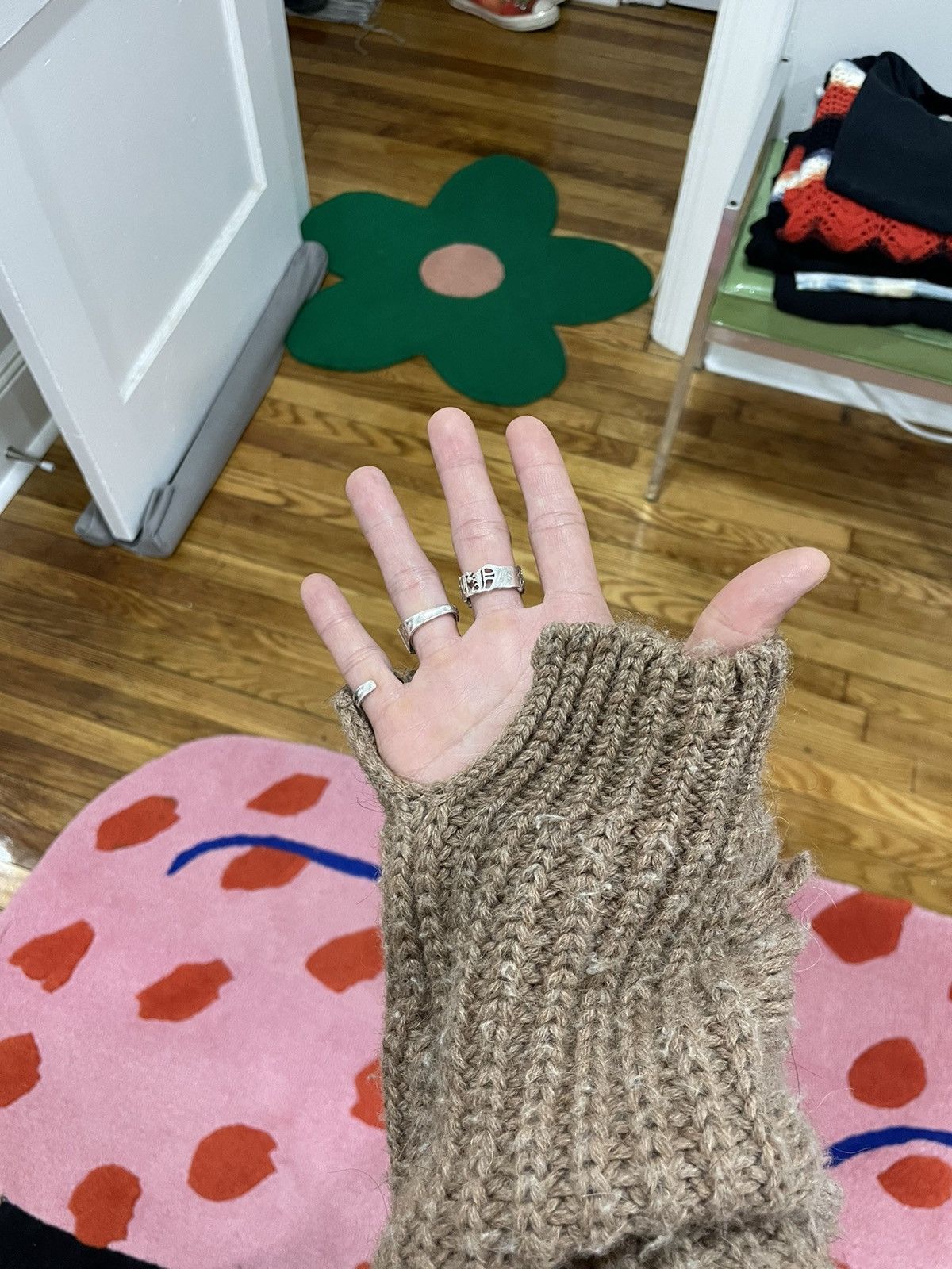 JW Anderson JW anderson oversized heavy knit brown wool/alpaca sweater Size US S / EU 44-46 / 1 - 14 Thumbnail