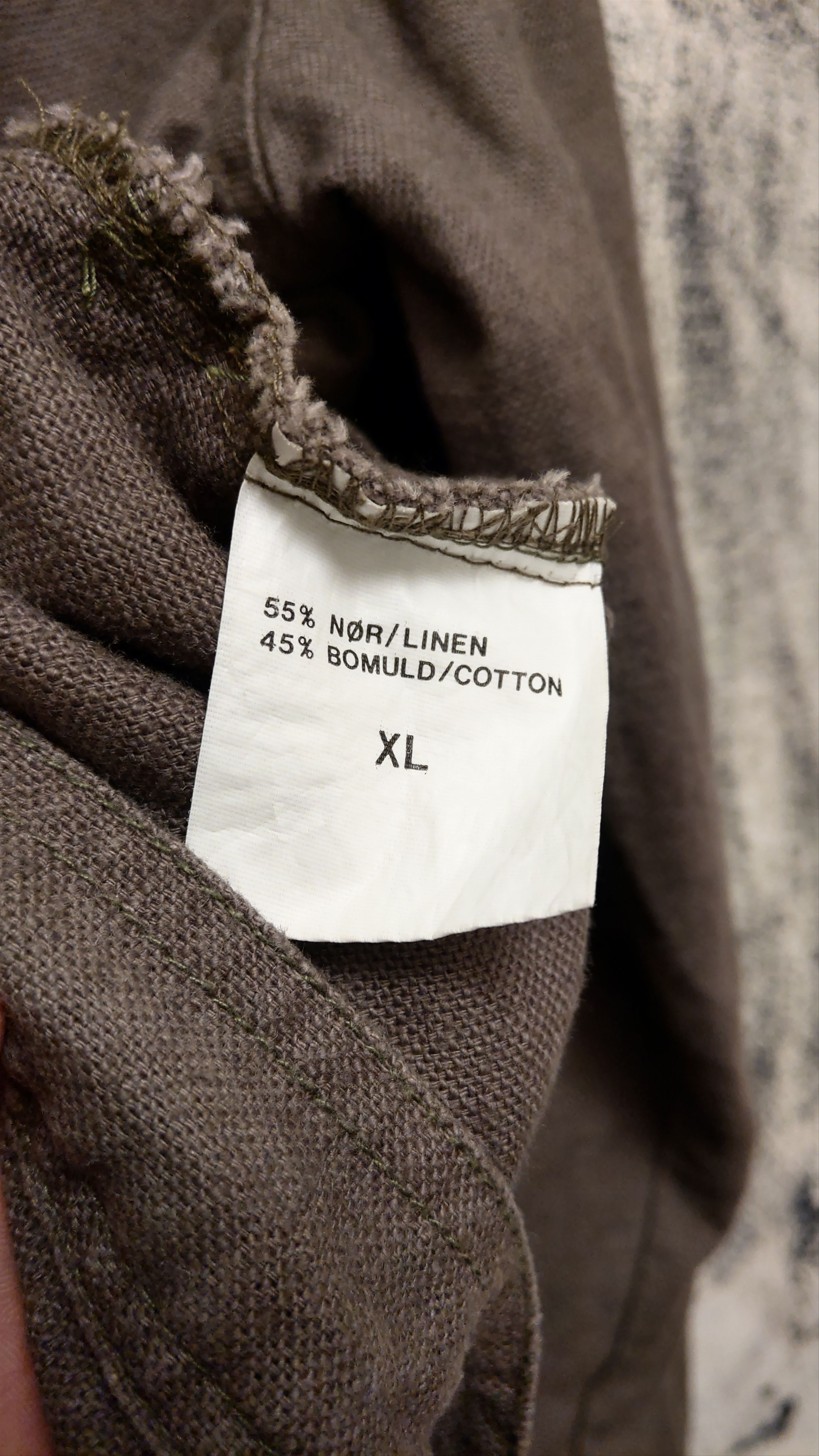 Vintage Vintage Linen Worker Jacket Industrial Raw y2k opium Size US XL / EU 56 / 4 - 9 Thumbnail