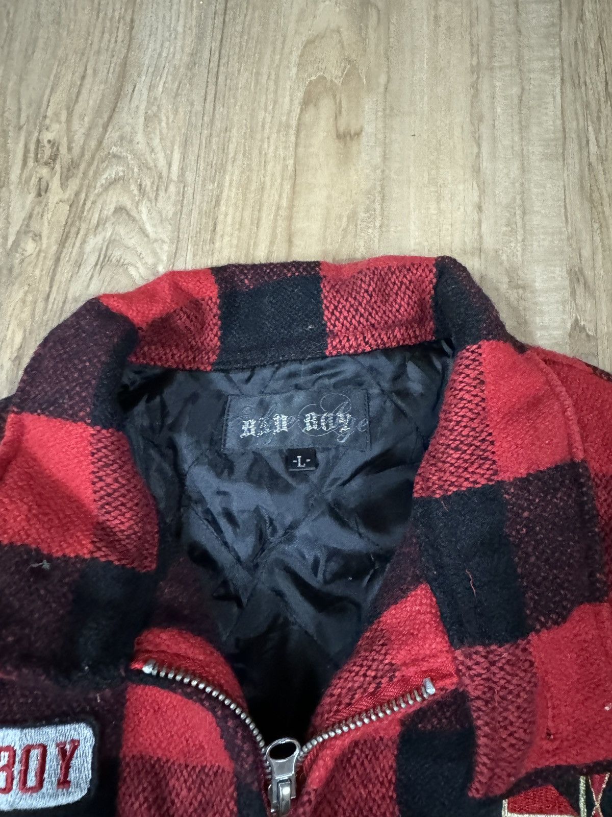 If Six Was Nine × Japanese Brand × Seditionaries BAD BOY bikers punk style Jacket Size US L / EU 52-54 / 3 - 3 Thumbnail