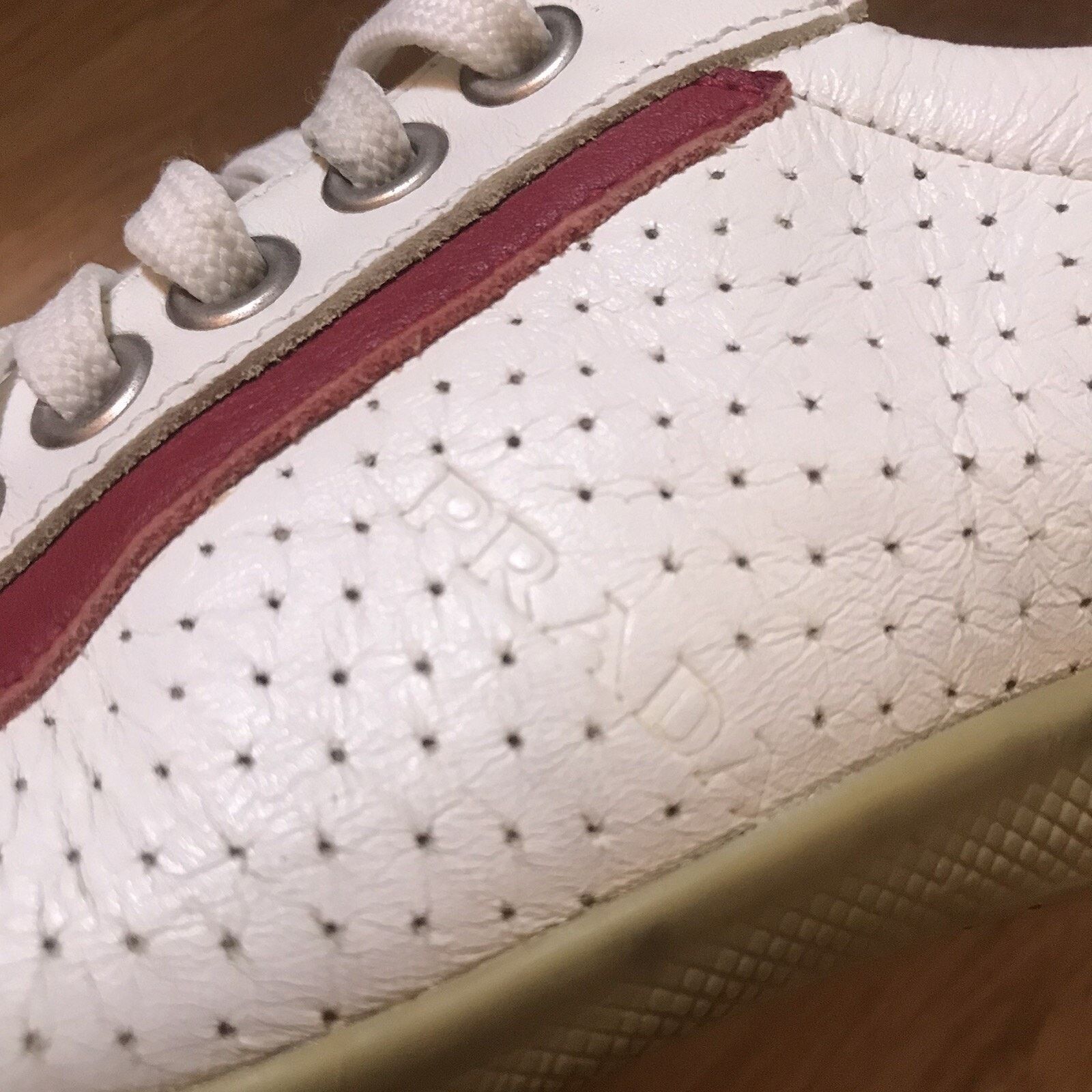 Prada PRADA Shoes Genuine Leather Sneakers LOW TOP Men's WHITE Size US 8.5 / EU 41-42 - 8 Thumbnail