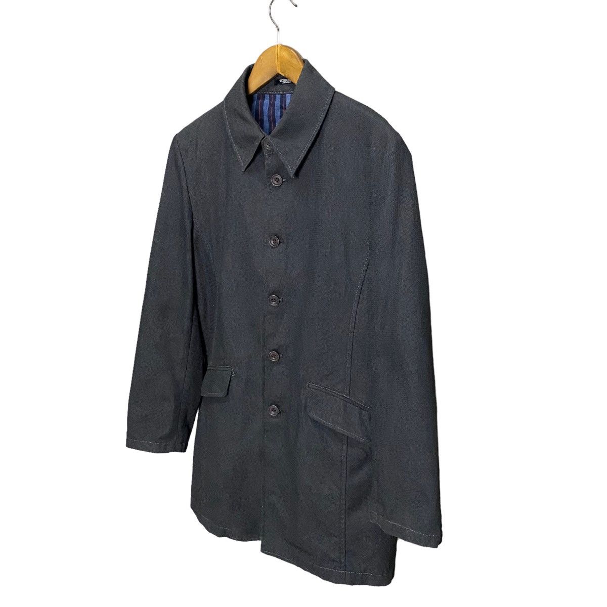 Japanese Brand × Tornado Mart Tornado Mart denim longcoat jacket Size US M / EU 48-50 / 2 - 3 Thumbnail