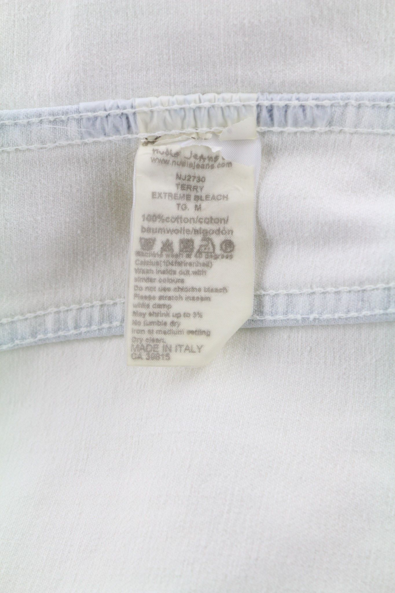 Nudie Jeans TERRY M Bleach Light Denim Jacket 81031 Size US M / EU 48-50 / 2 - 7 Thumbnail