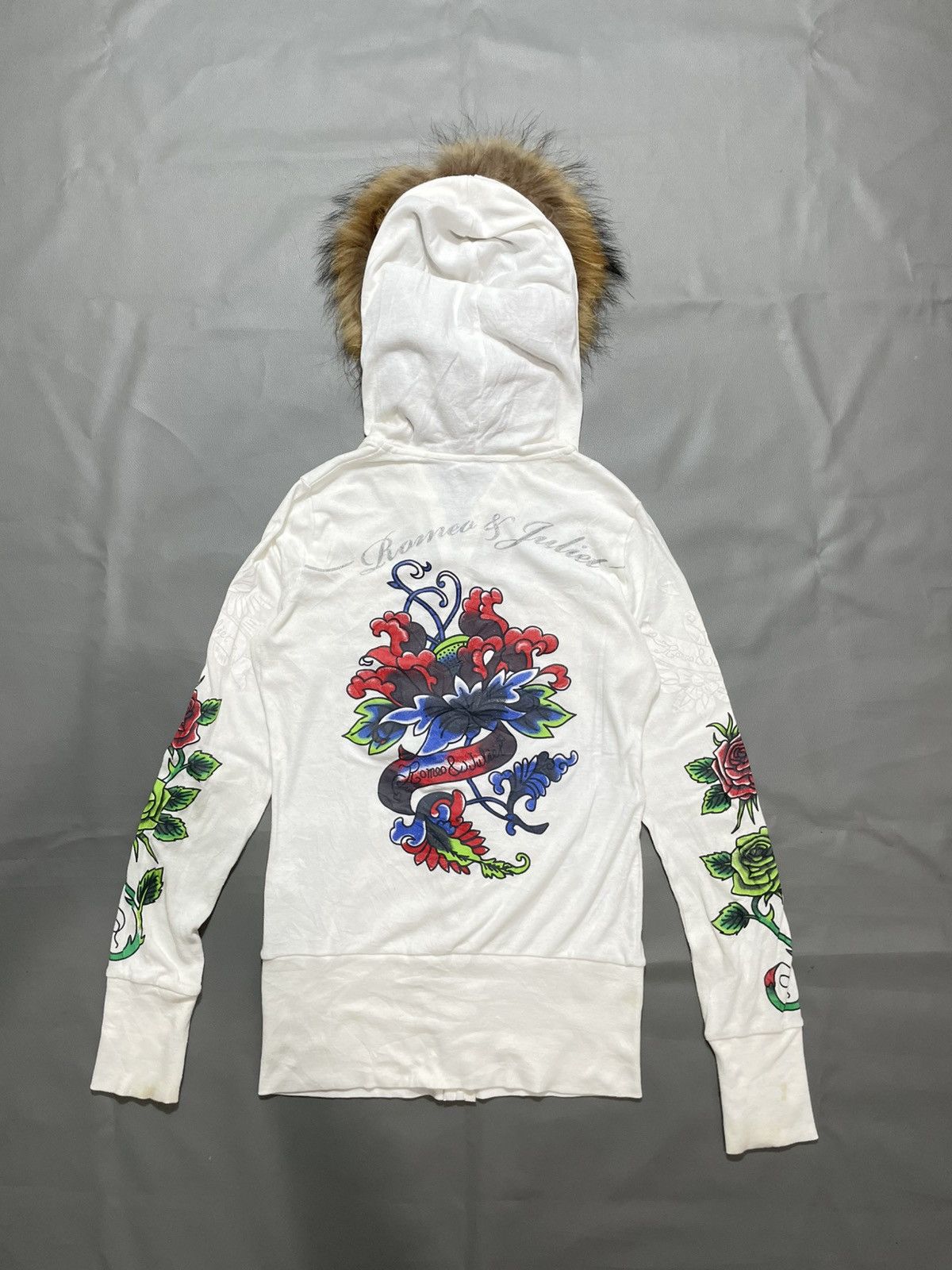 Hysteric Glamour Romeo & Juliet Zip Faux Fur Hoodie Size M / US 6-8 / IT 42-44 - 7 Thumbnail