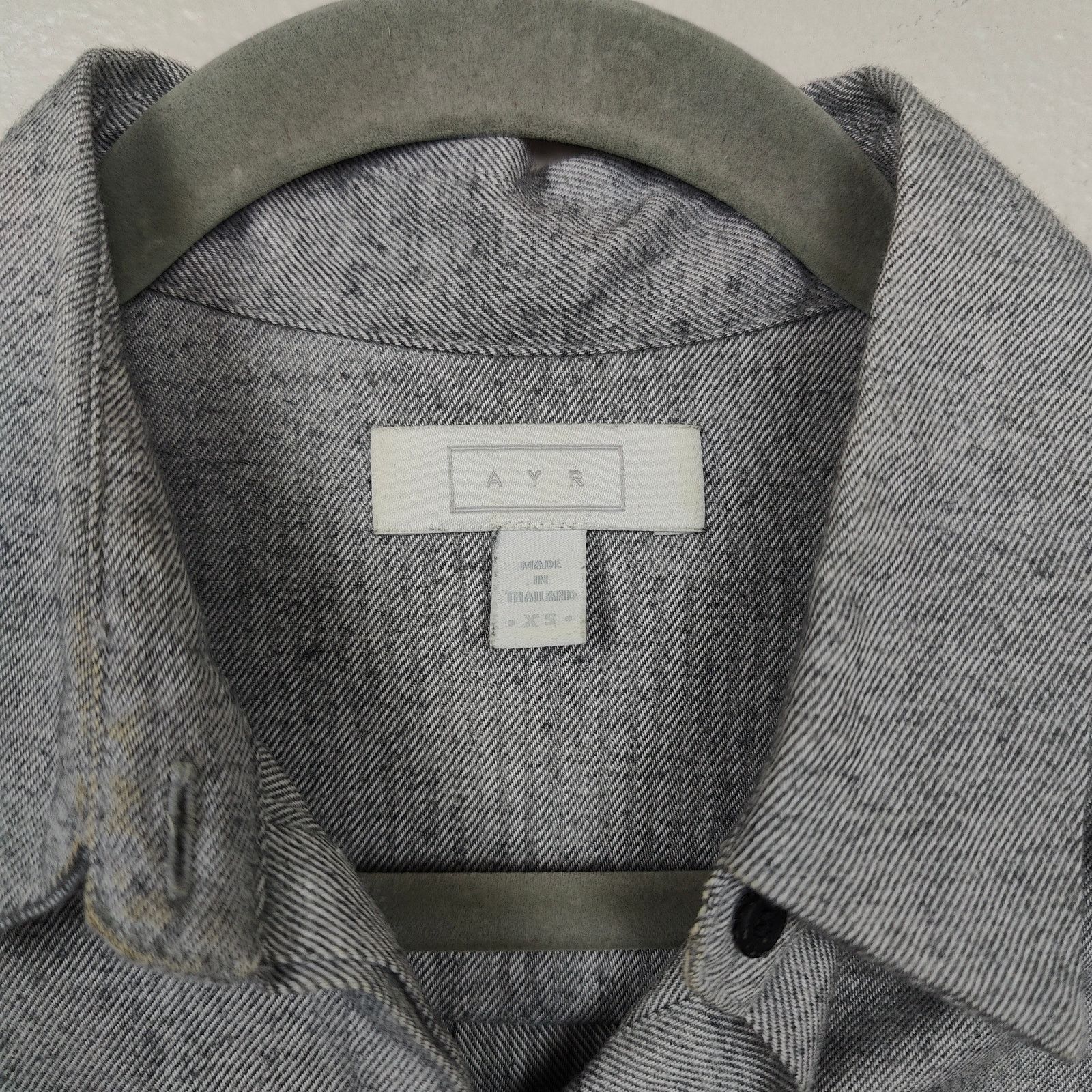 Other Ayr The Brushed Twill Button Up Long Sleeve Shirt Womens XS Size XS / US 0-2 / IT 36-38 - 10 Thumbnail