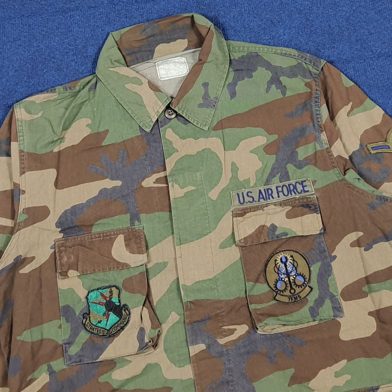 Vintage Vintage 80s/90s USAF Strategic Air Command BDU Jacket C278N9 Size US L / EU 52-54 / 3 - 2 Thumbnail