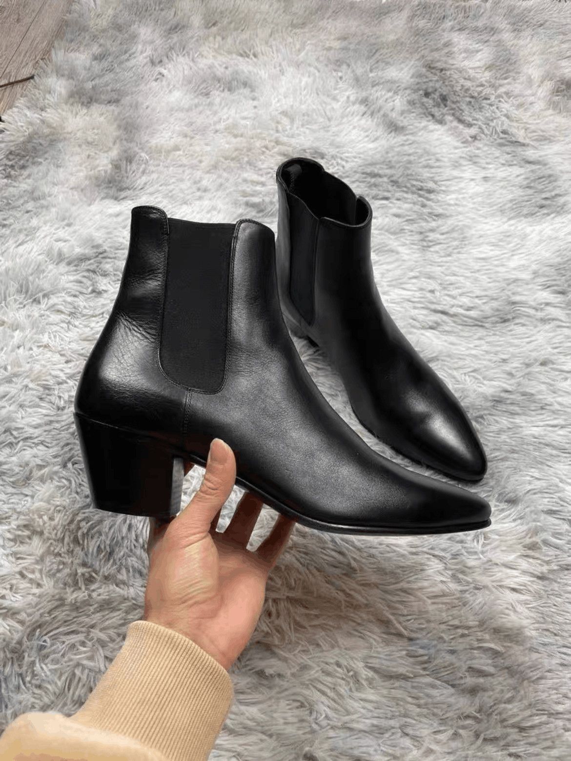 靴 CELINE Pages Boots 39 Celine × Hedi Slimane CELINE SZ 39 PAGES 85 BOOTS | Grailed