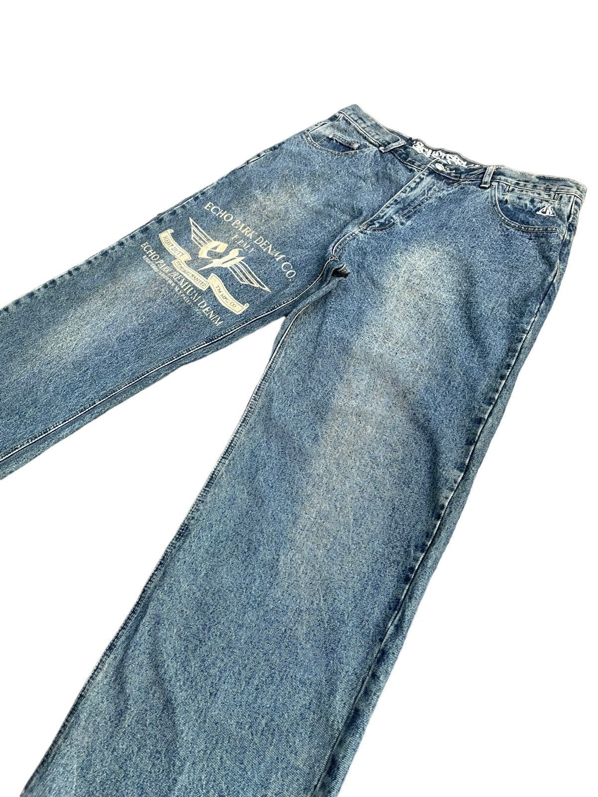 JNCO Echo Park Baggy Denim Size US 38 / EU 54 - 2 Thumbnail