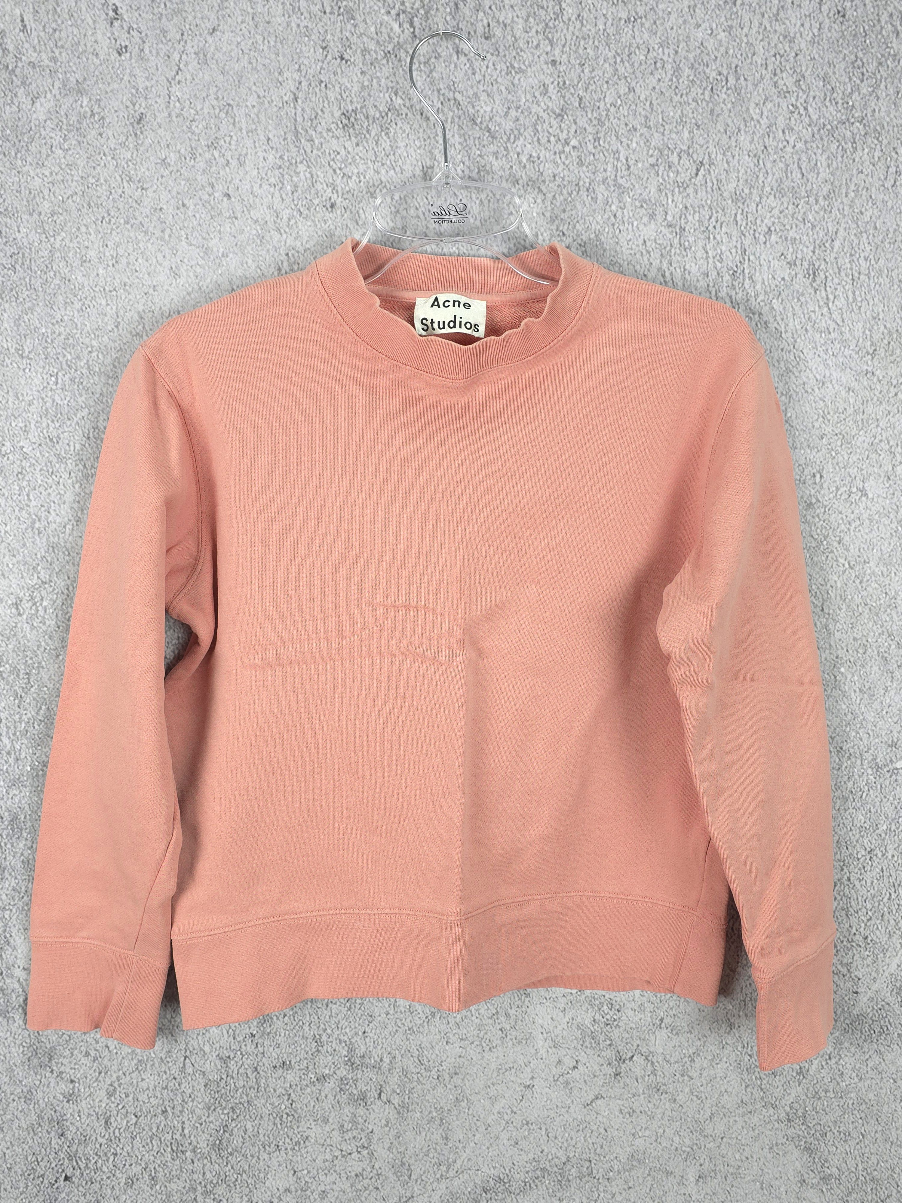Acne Studios Acne Studios Coral oversize Sweatshirt XXS Size US XXS / EU 40 - 1 Thumbnail