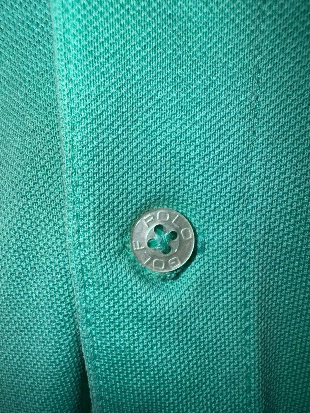 Polo Ralph Lauren Vintage Polo Golf Ralph Lauren Teal Galloway Polo Shirt L Size US L / EU 52-54 / 3 - 4 Thumbnail