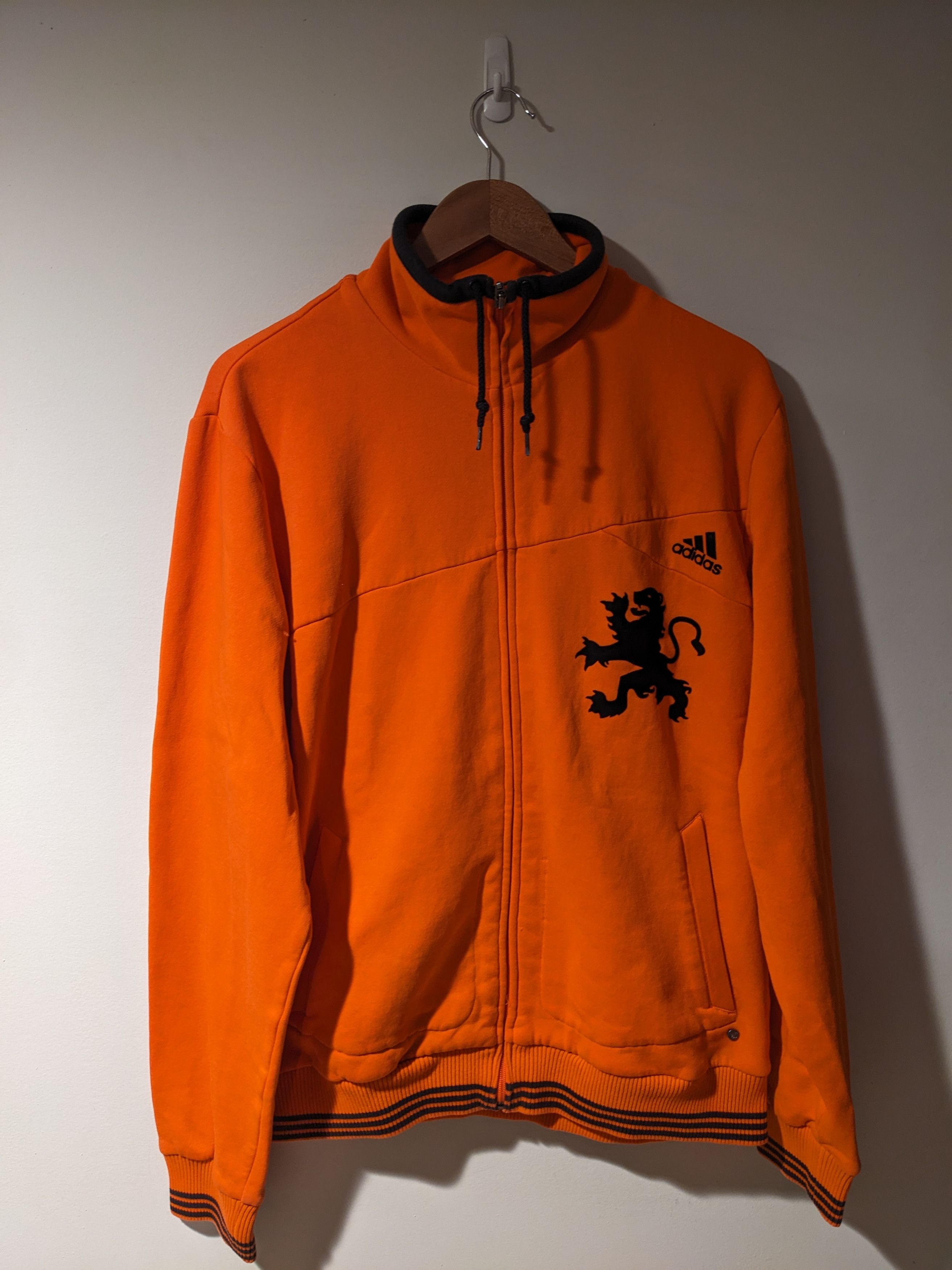 Adidas × Vintage Vintage 2008 Adidas UEFA Switzerland Large Zip Sweatshirt Size US L / EU 52-54 / 3 - 1 Thumbnail