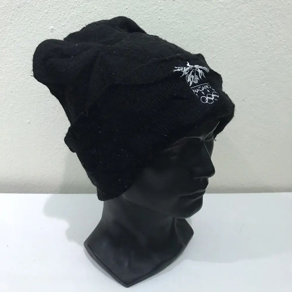 Japanese Brand × Vintage Nagano Plain Beanie Hat Size ONE SIZE - 3 Thumbnail