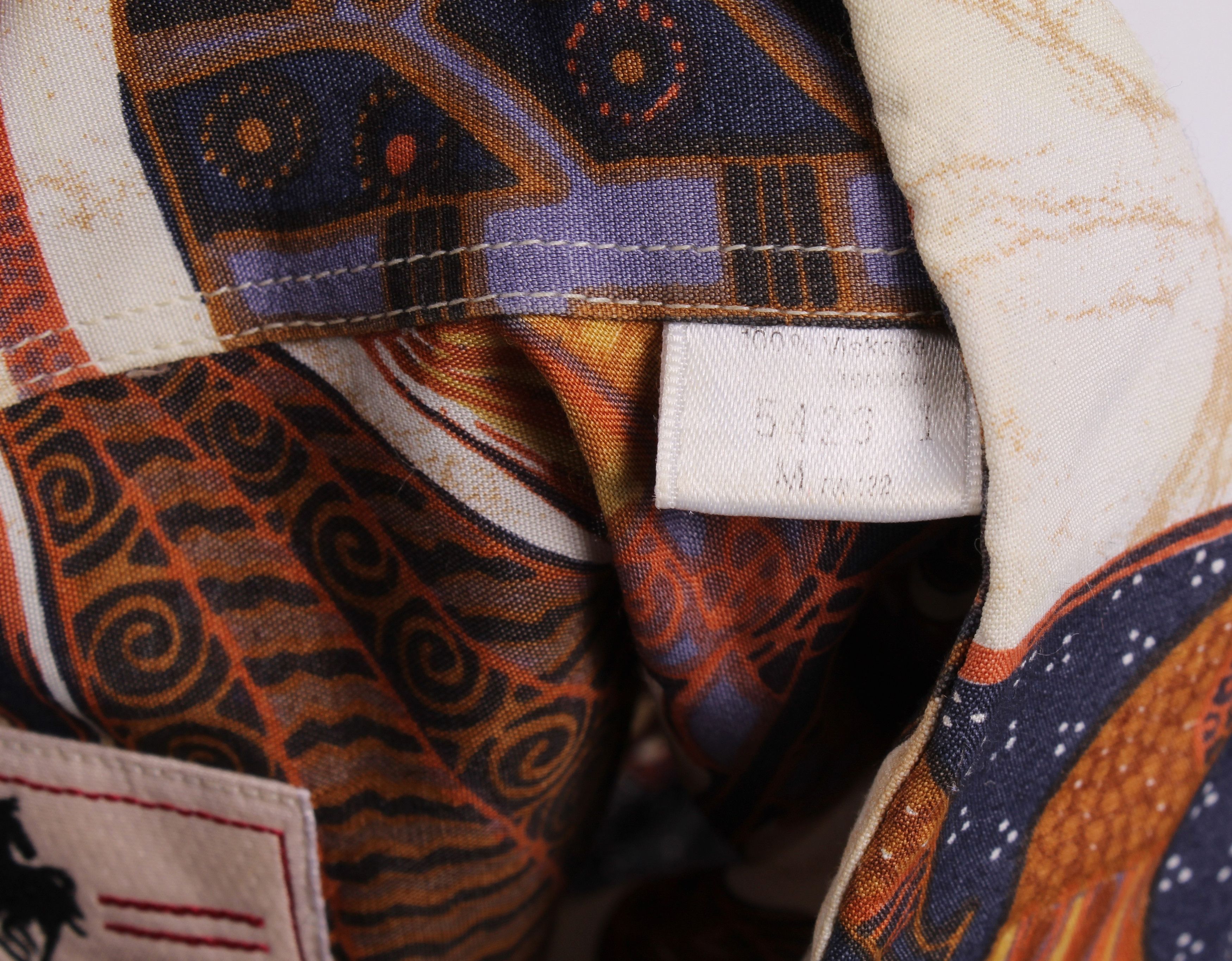 Vintage Vintage Beautiful Ethno Printed Short Sleeve Shirt Size US M / EU 48-50 / 2 - 6 Thumbnail