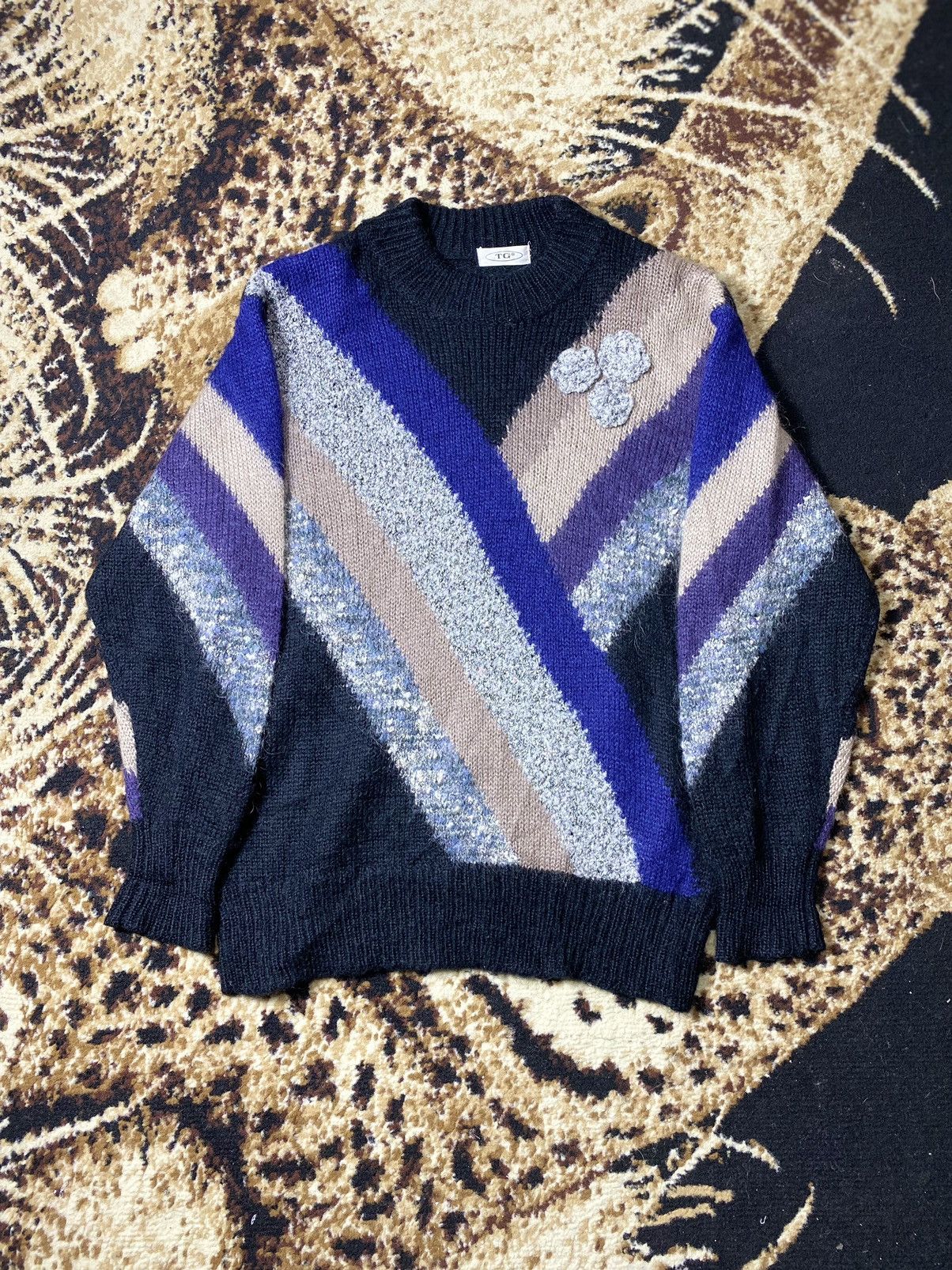 Beauty Beast × If Six Was Nine × Japanese Brand “RARE” japanese TG Knitwear Size US L / EU 52-54 / 3 - 3 Thumbnail